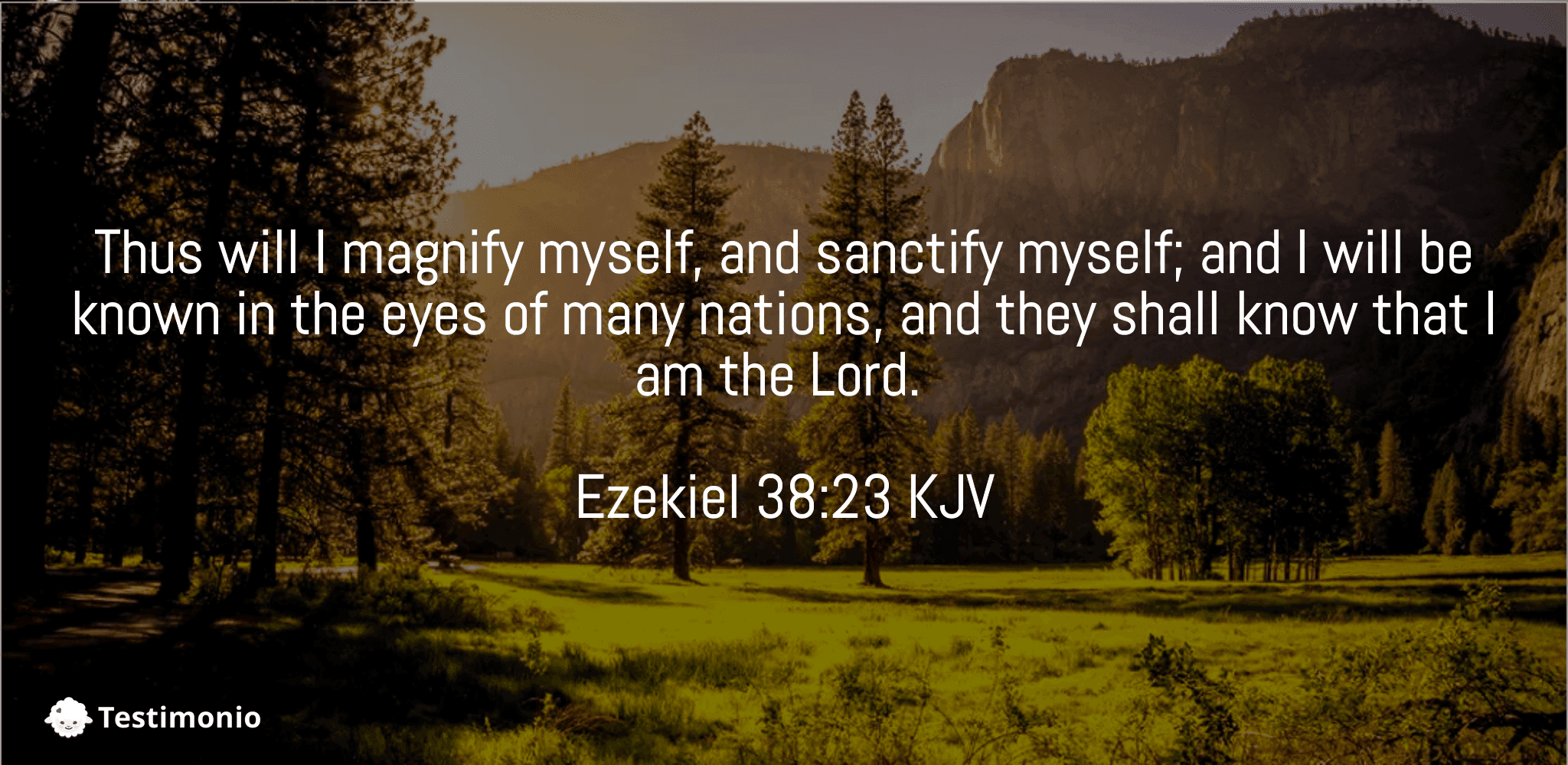 Ezekiel 38:23