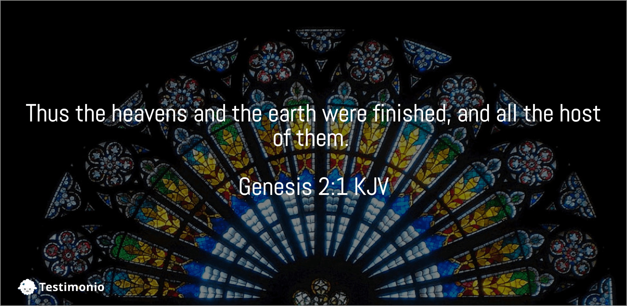 Genesis 2:1