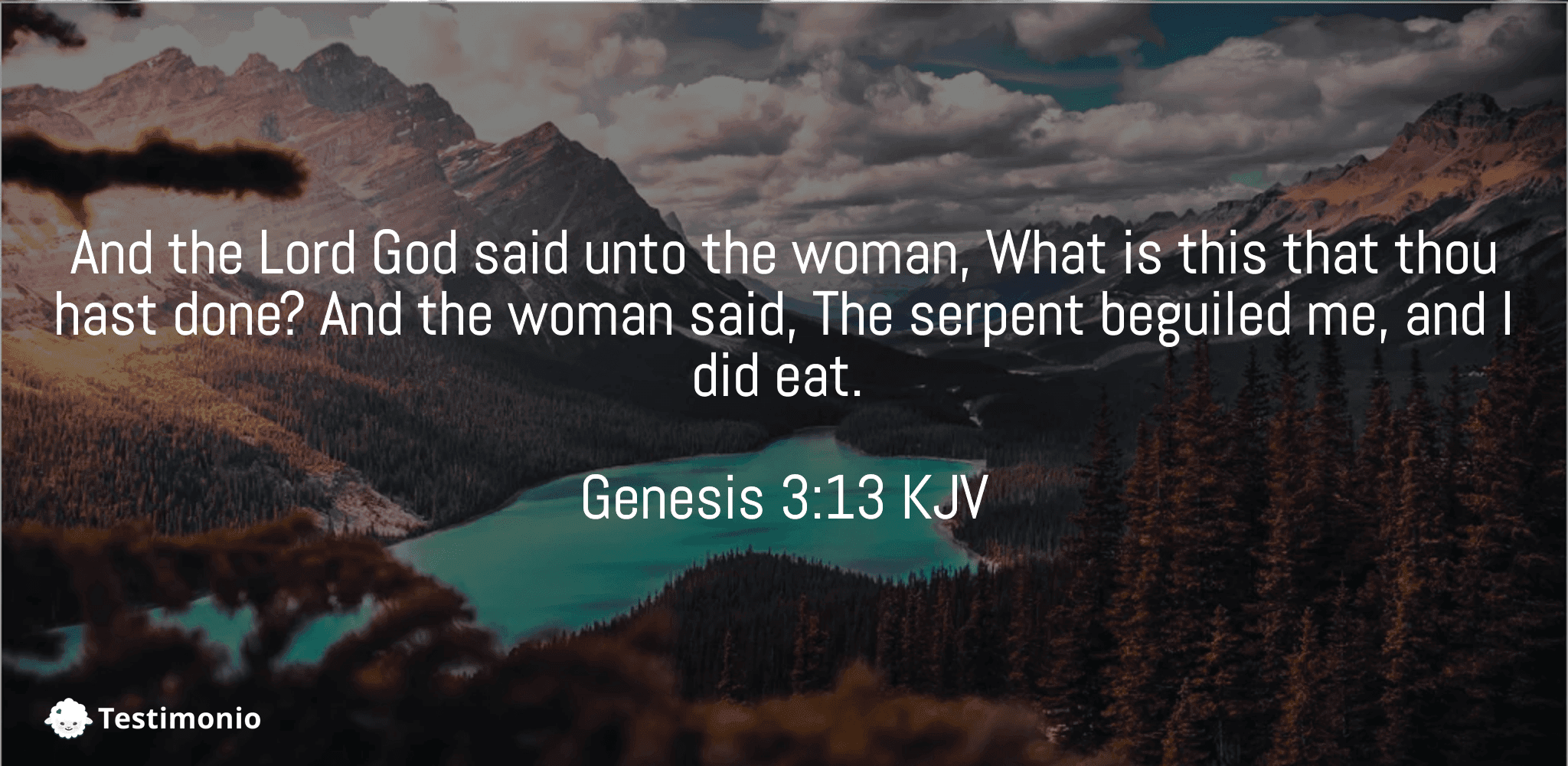 Genesis 3:13