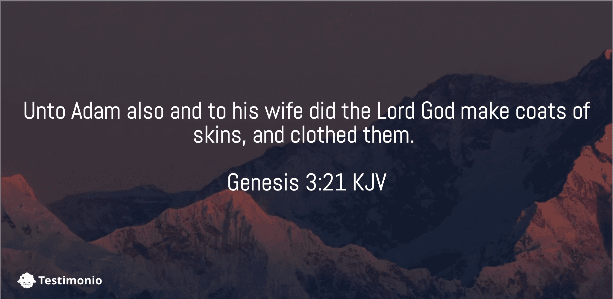 Genesis 3:21