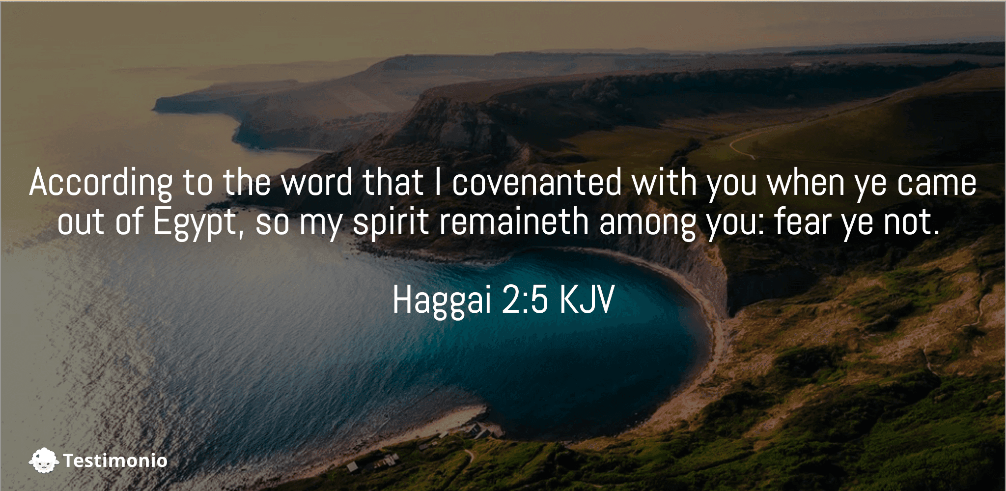 Haggai 2:5