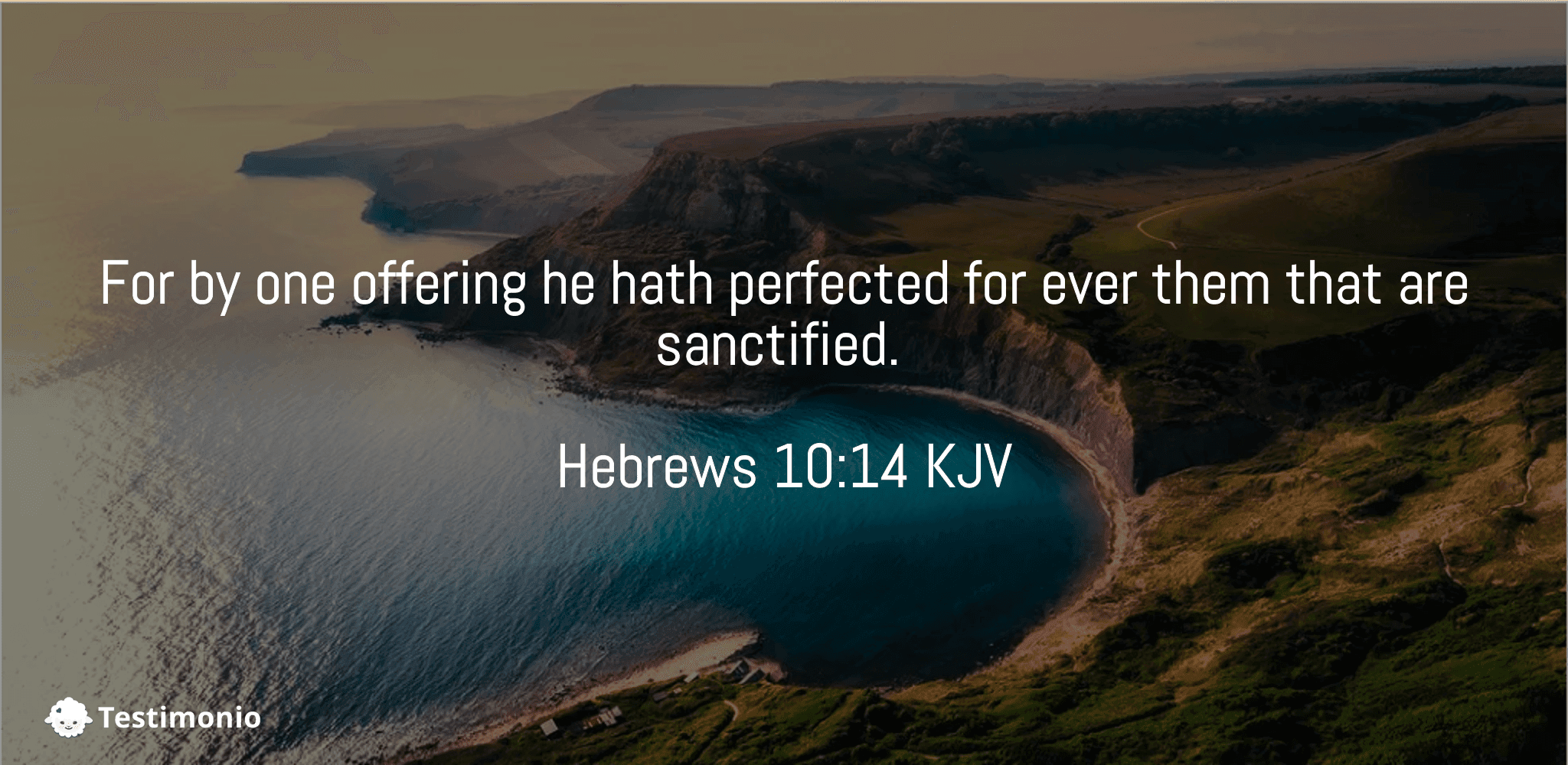 Hebrews 10:14