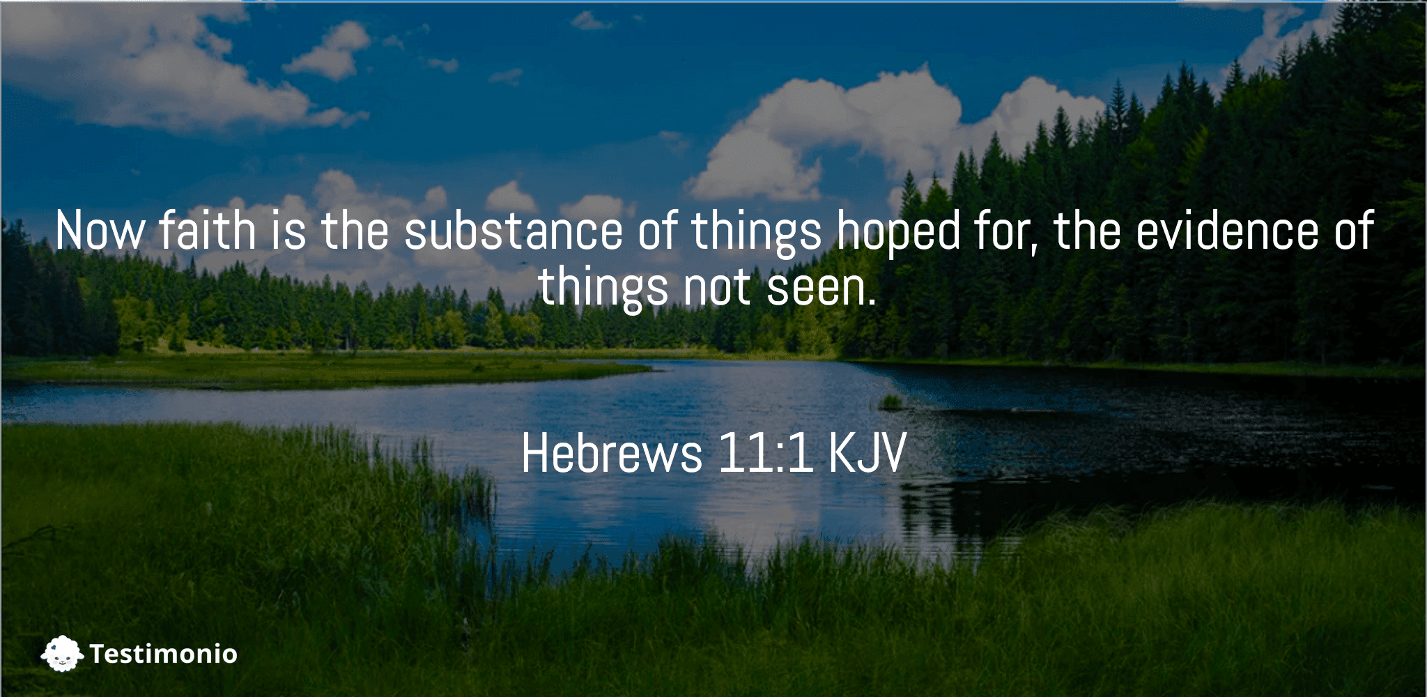 Hebrews 11:1