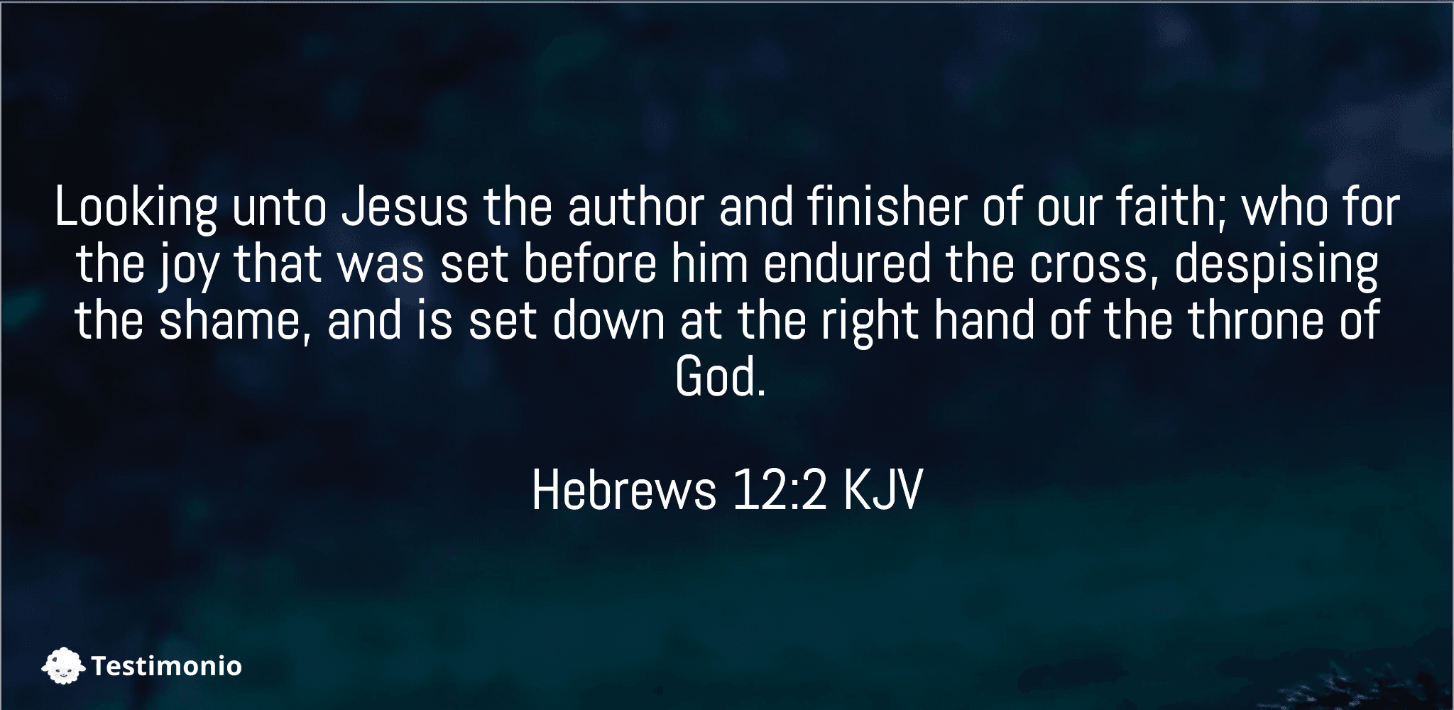 Hebrews 12:2