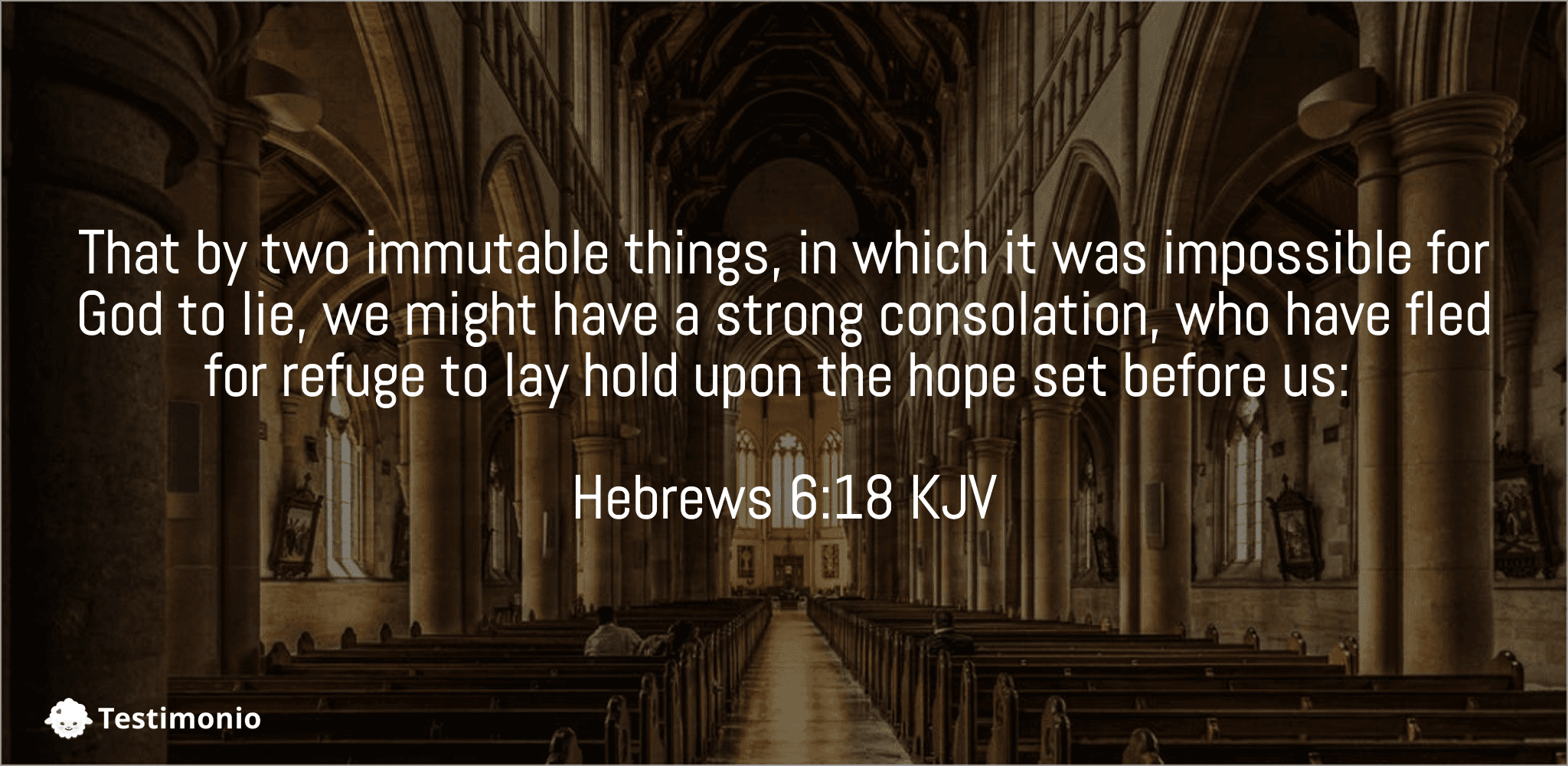 Hebrews 6:18