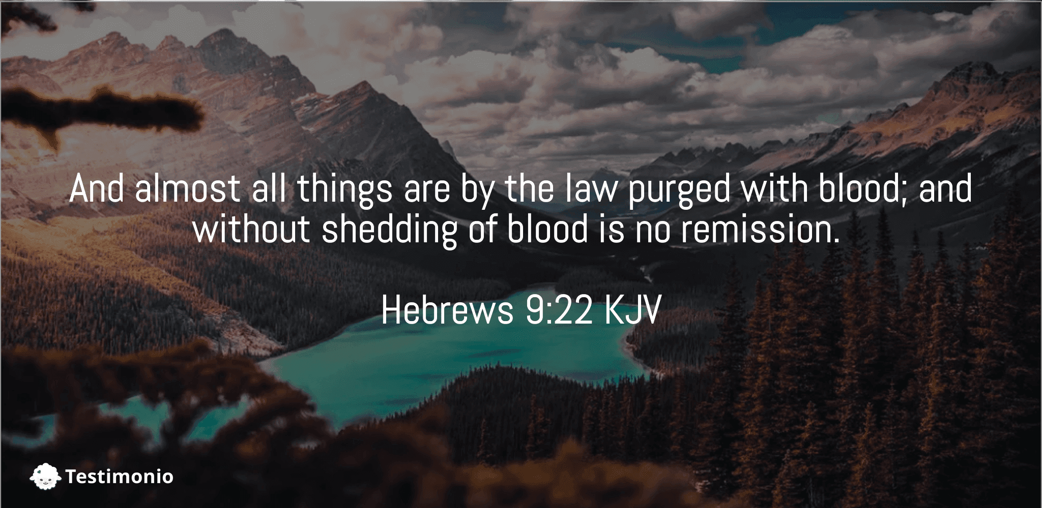 Hebrews 9:22