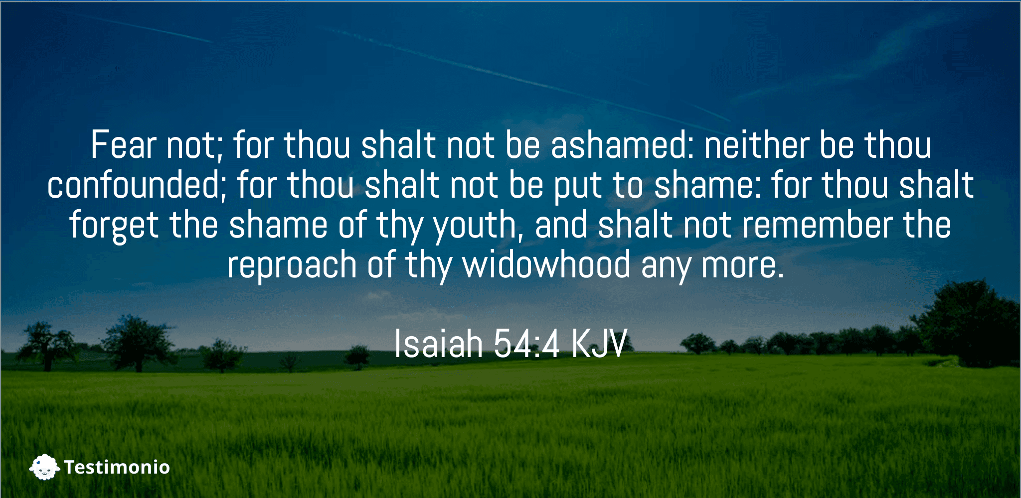 Isaiah 54:4