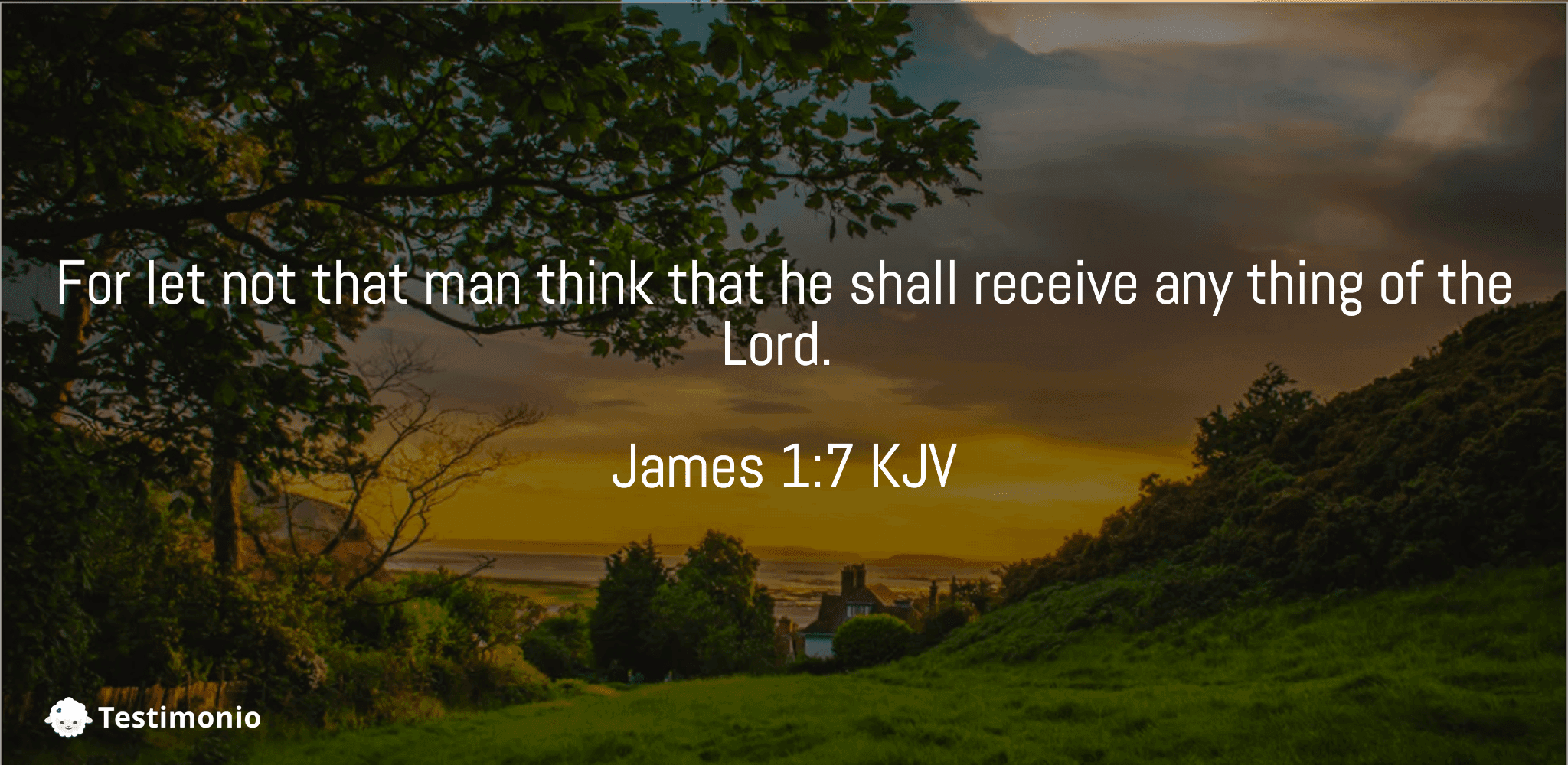 James 1:7