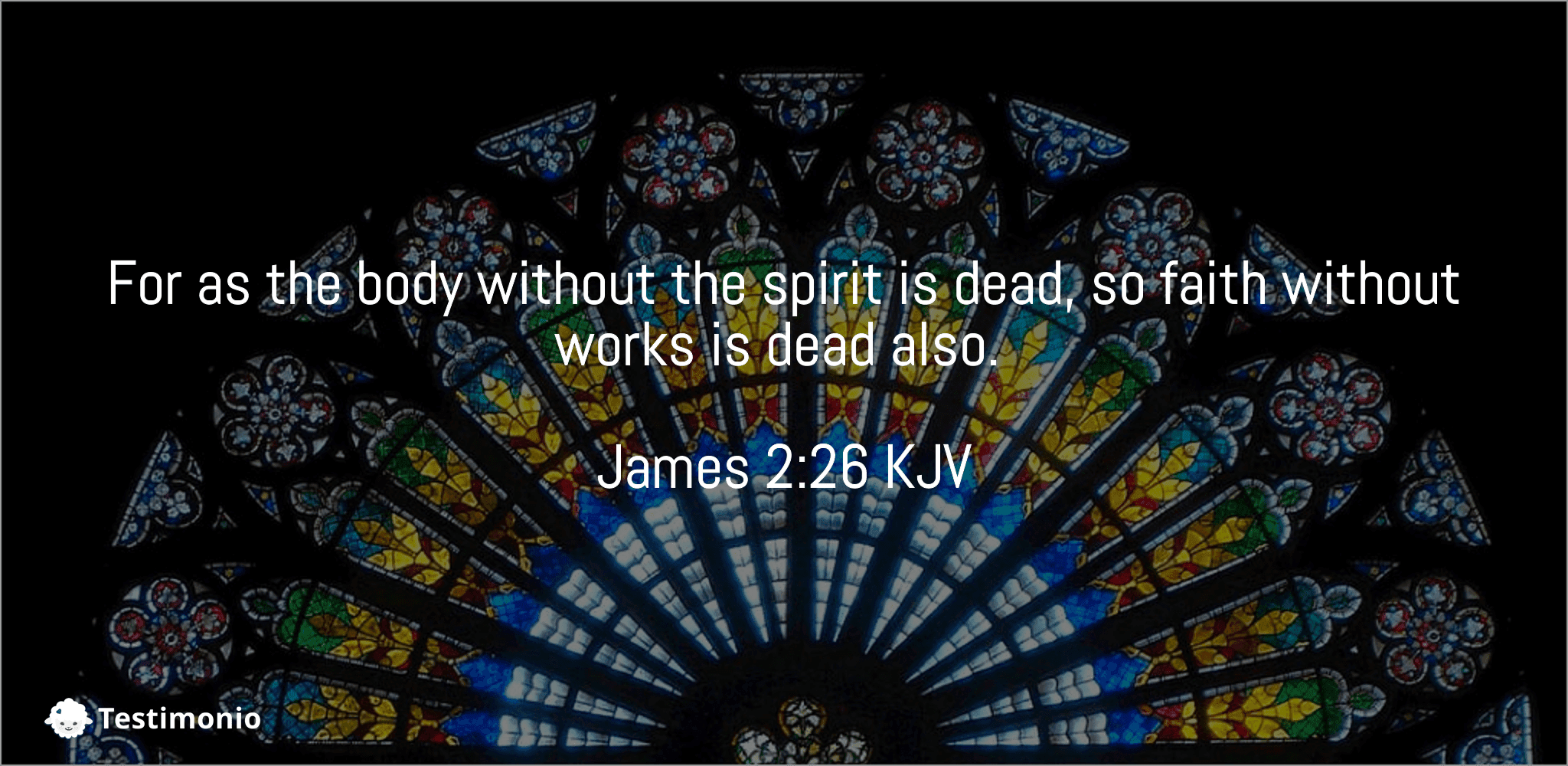 James 2:26