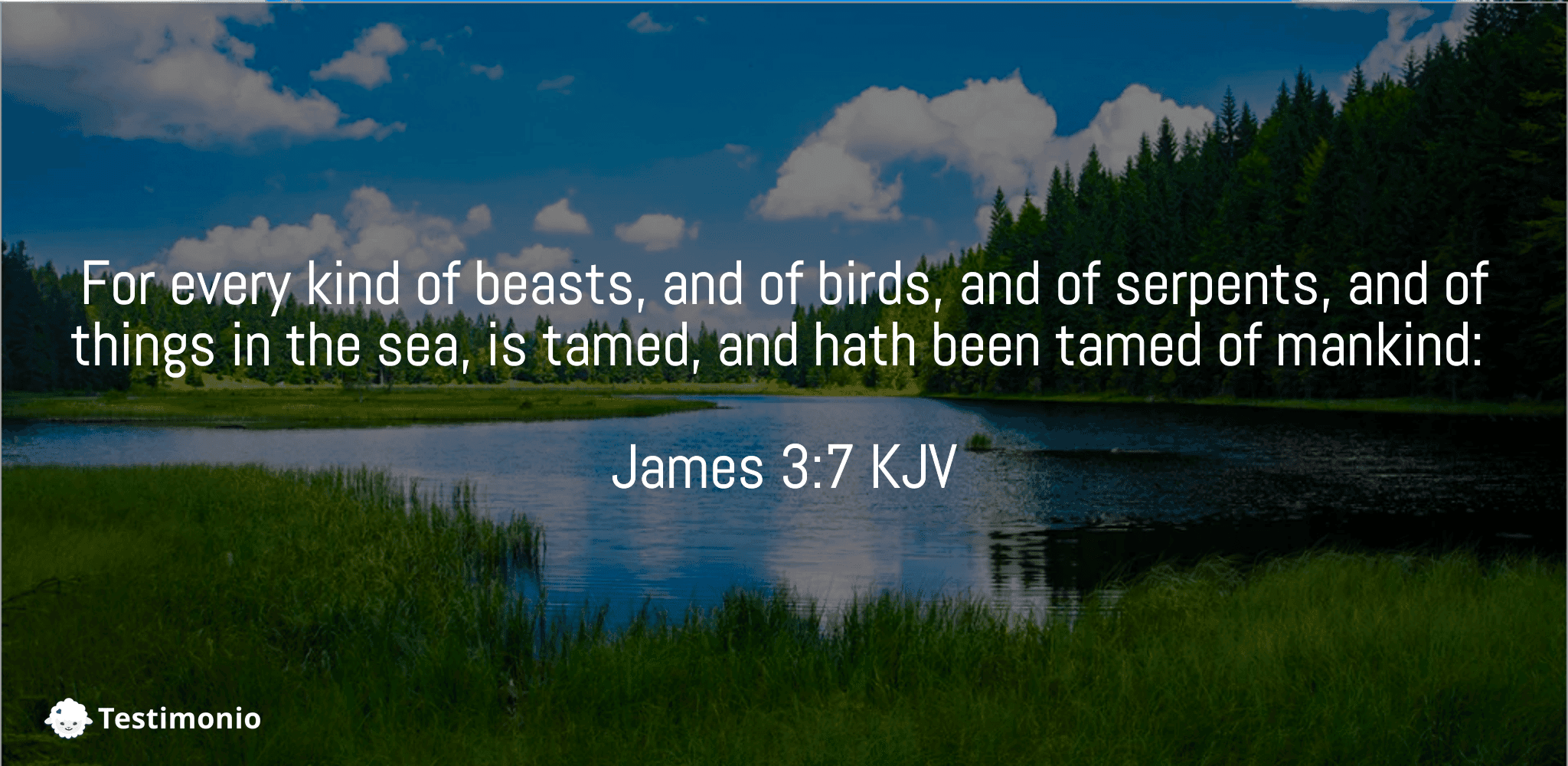 James 3:7
