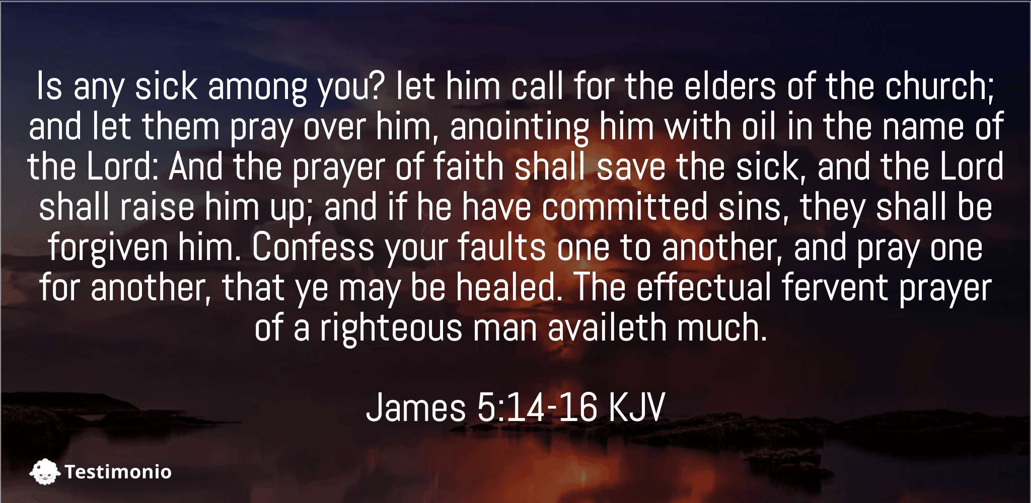 James 5:14-16