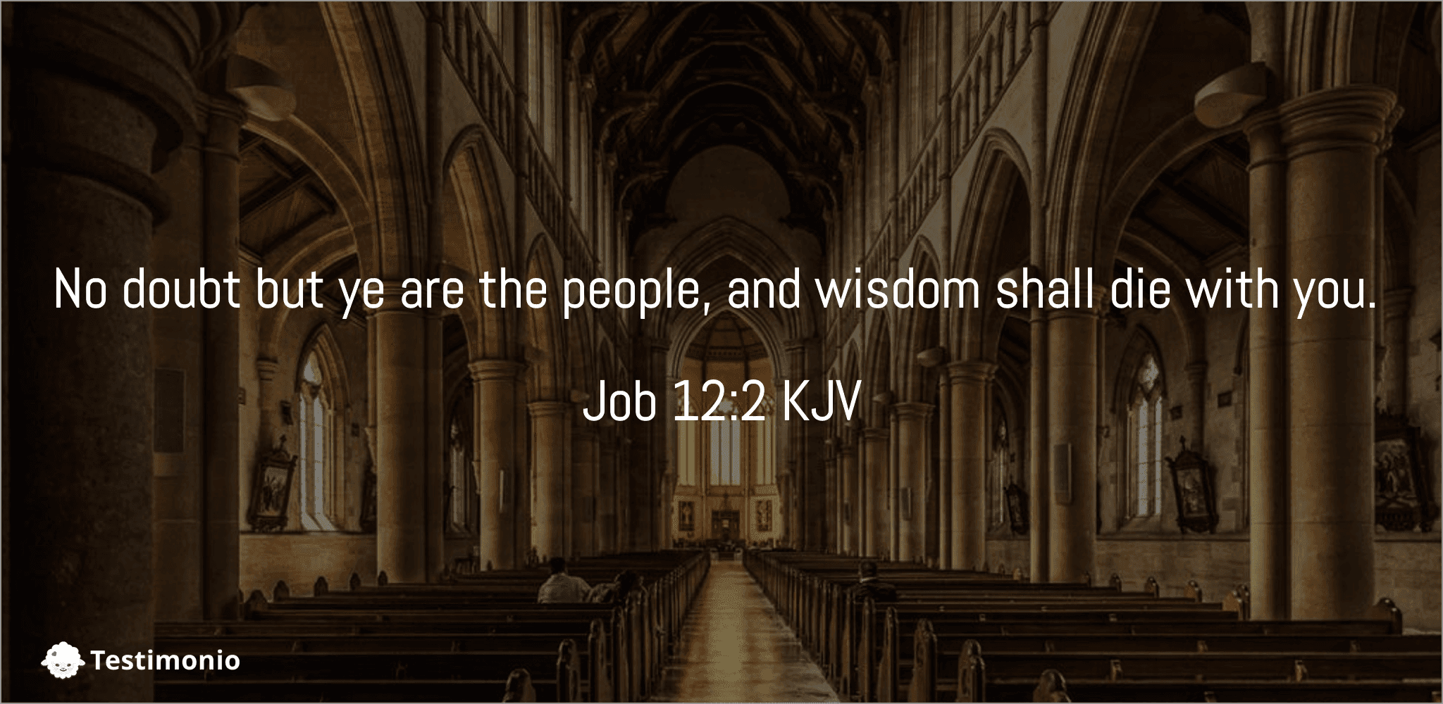 Job 12:2