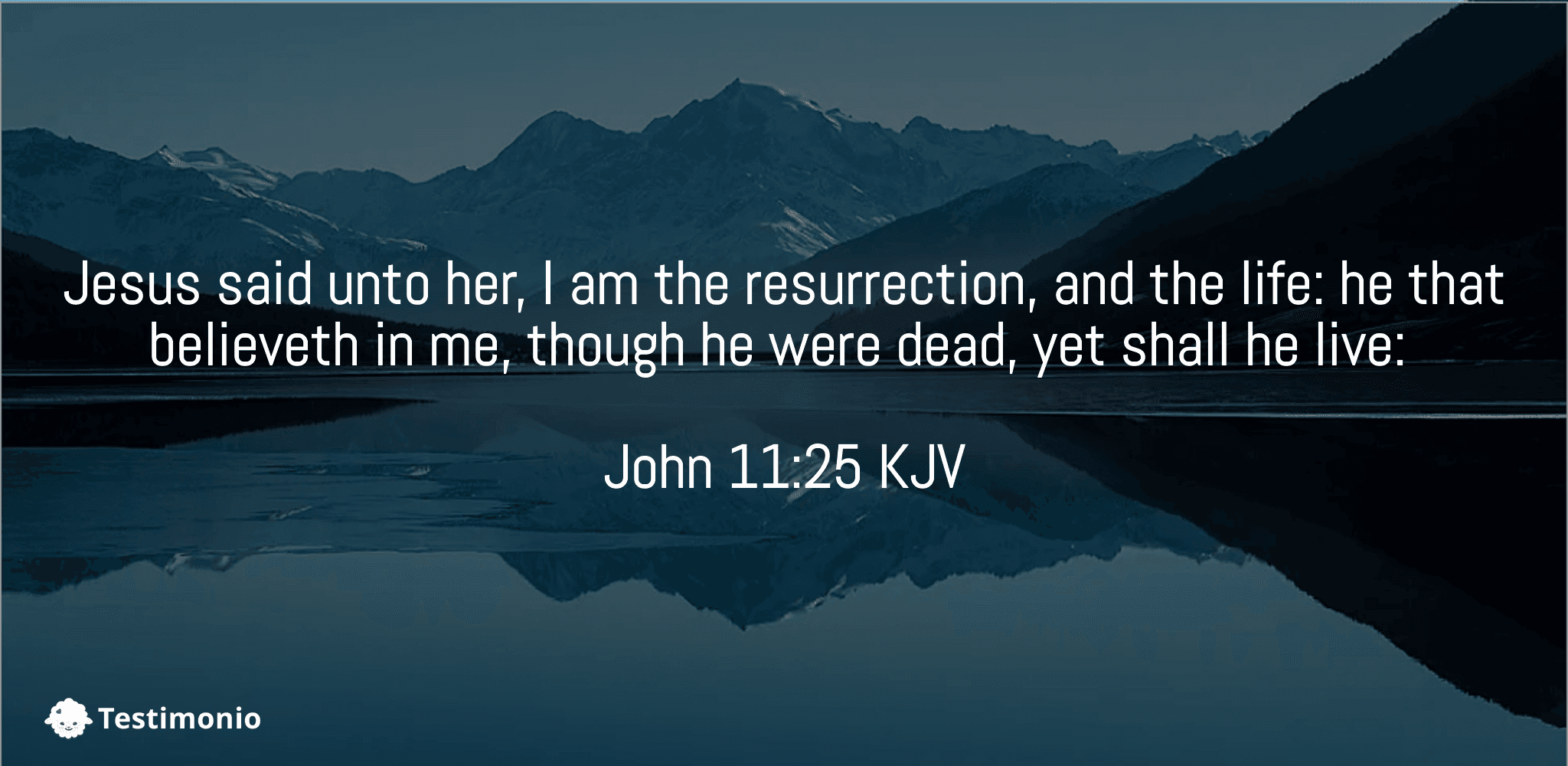 John 11:25