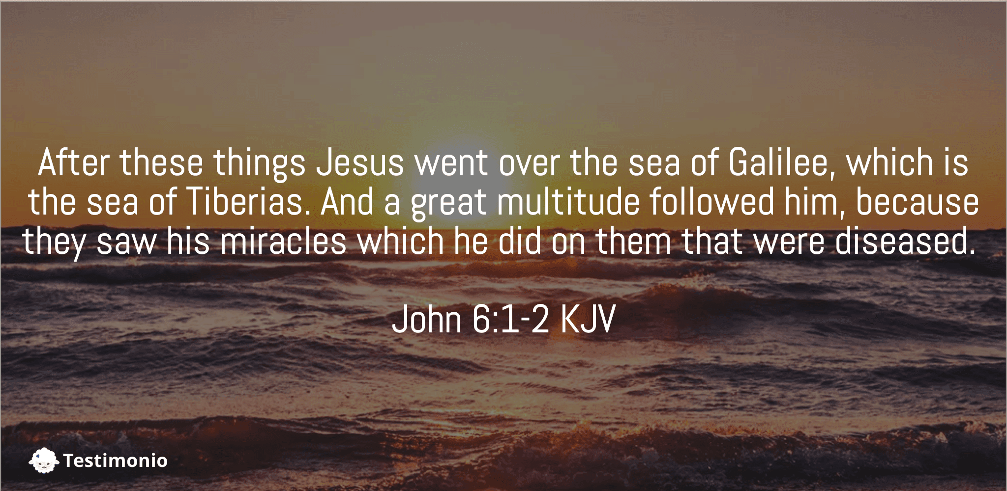John 6:1-2
