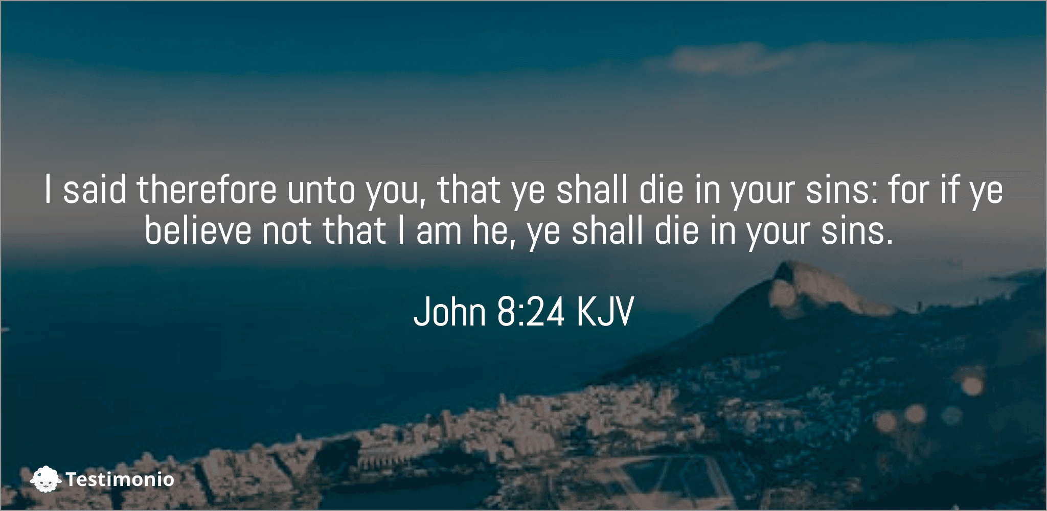 John 8:24