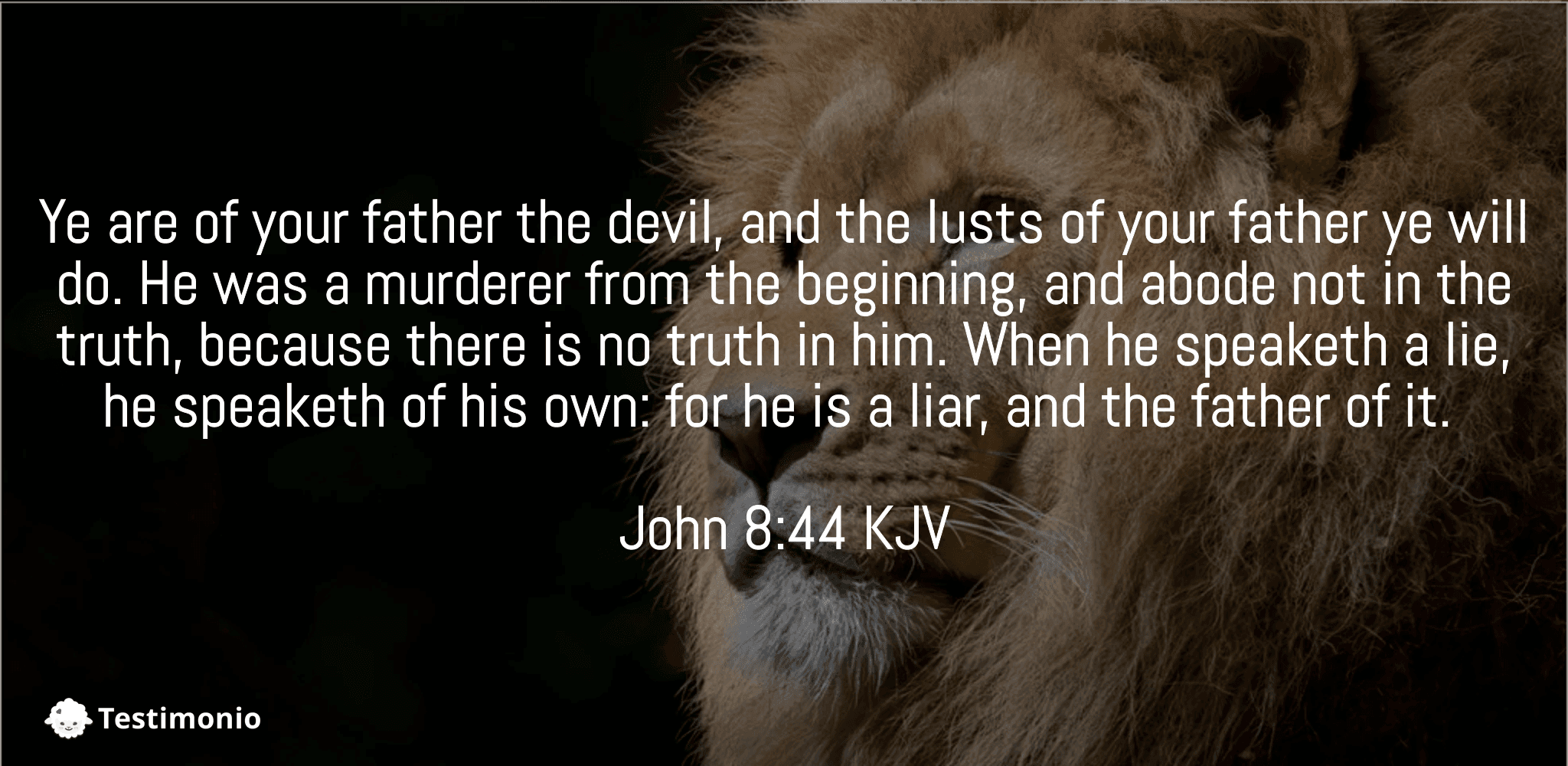 John 8:44