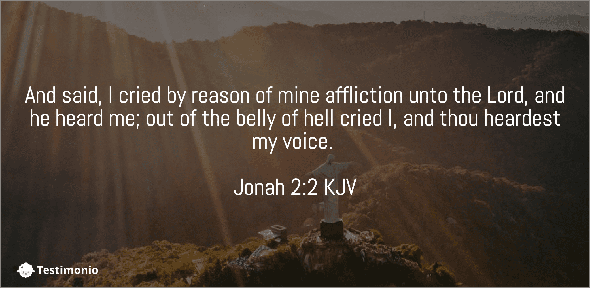 Jonah 2:2