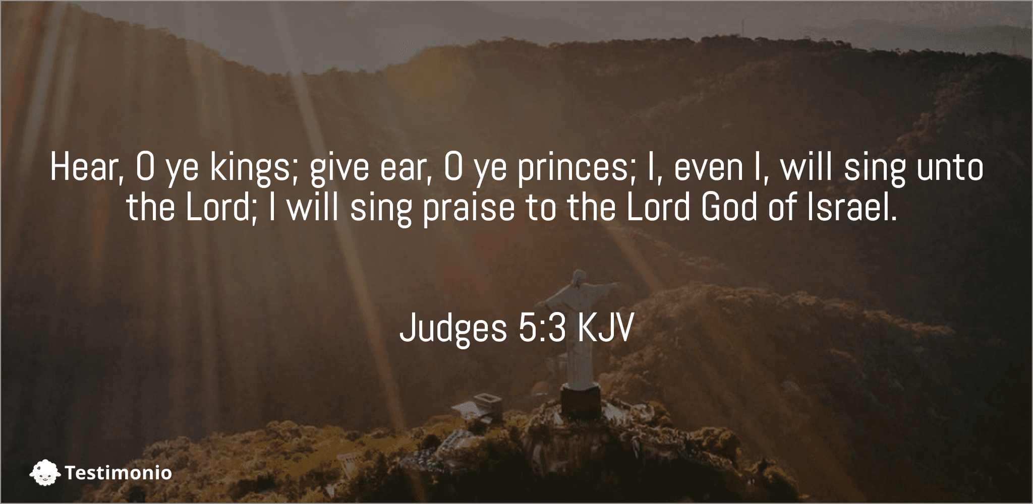 Judges 5:3