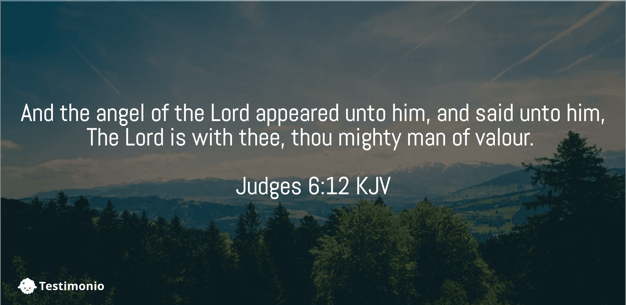 Judges 6:12