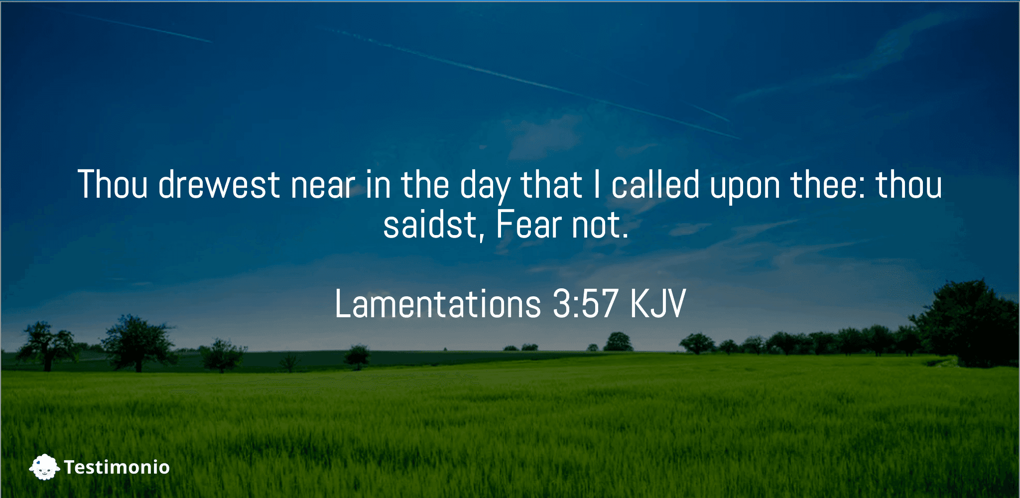 Lamentations 3:57