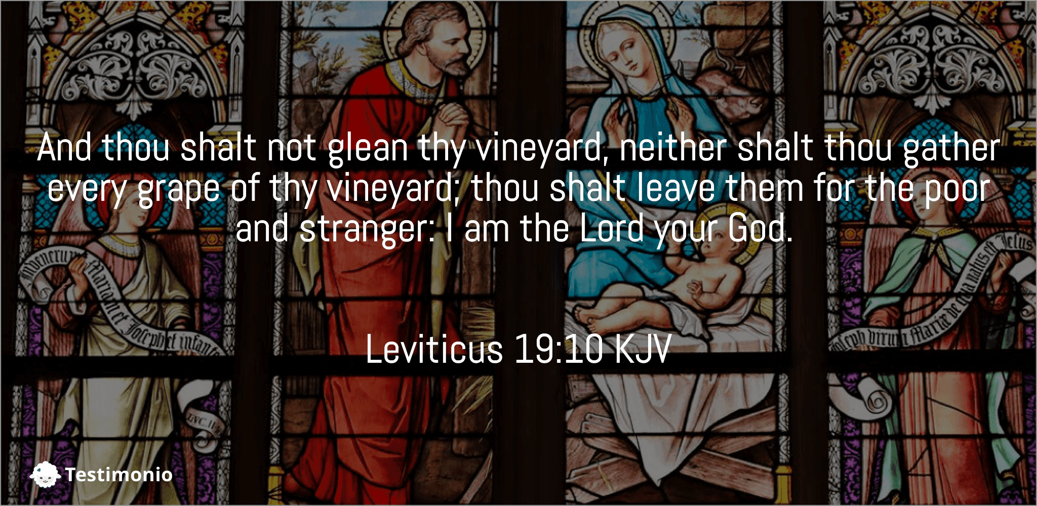 Leviticus 19:10