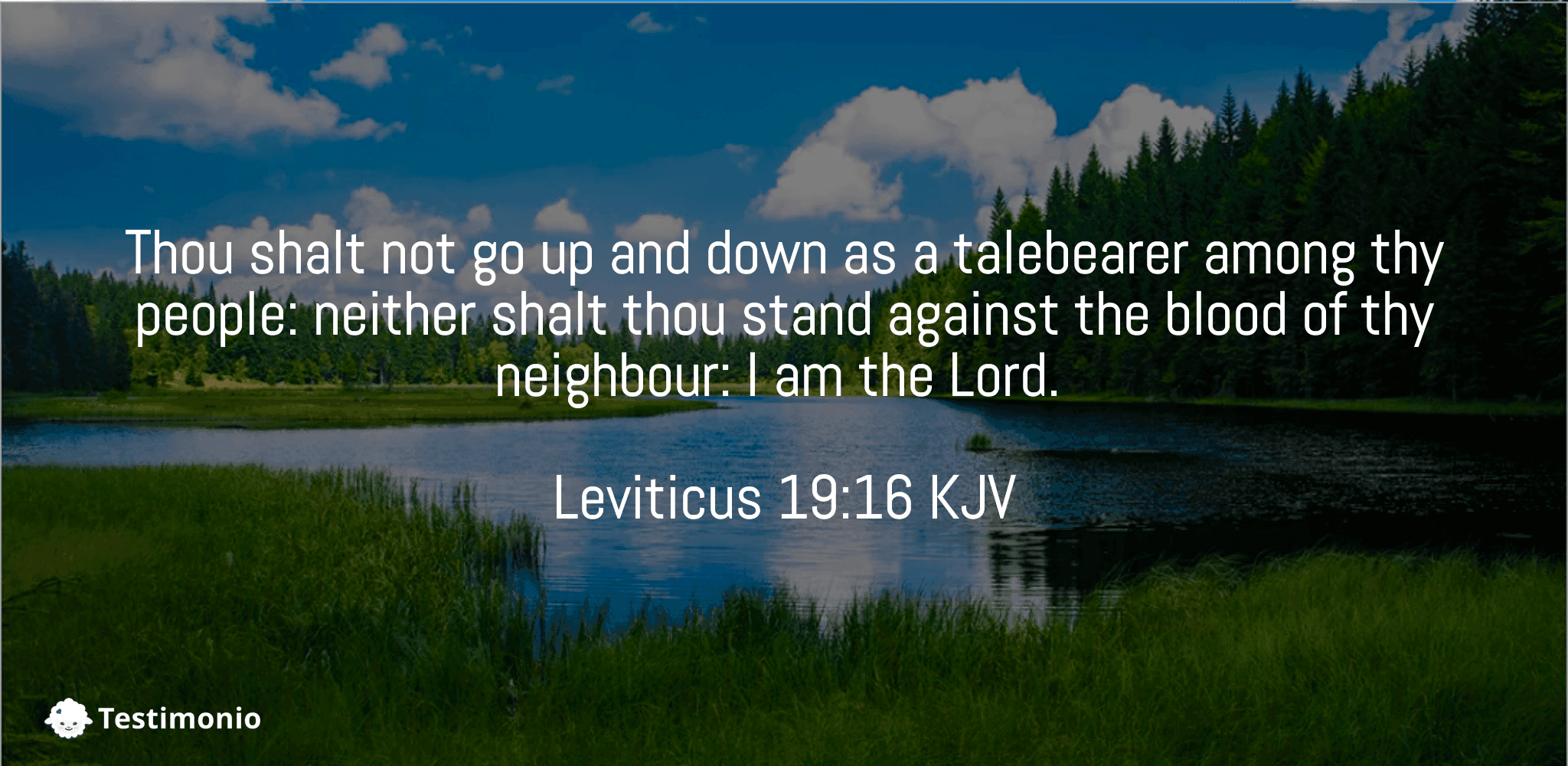 Leviticus 19:16