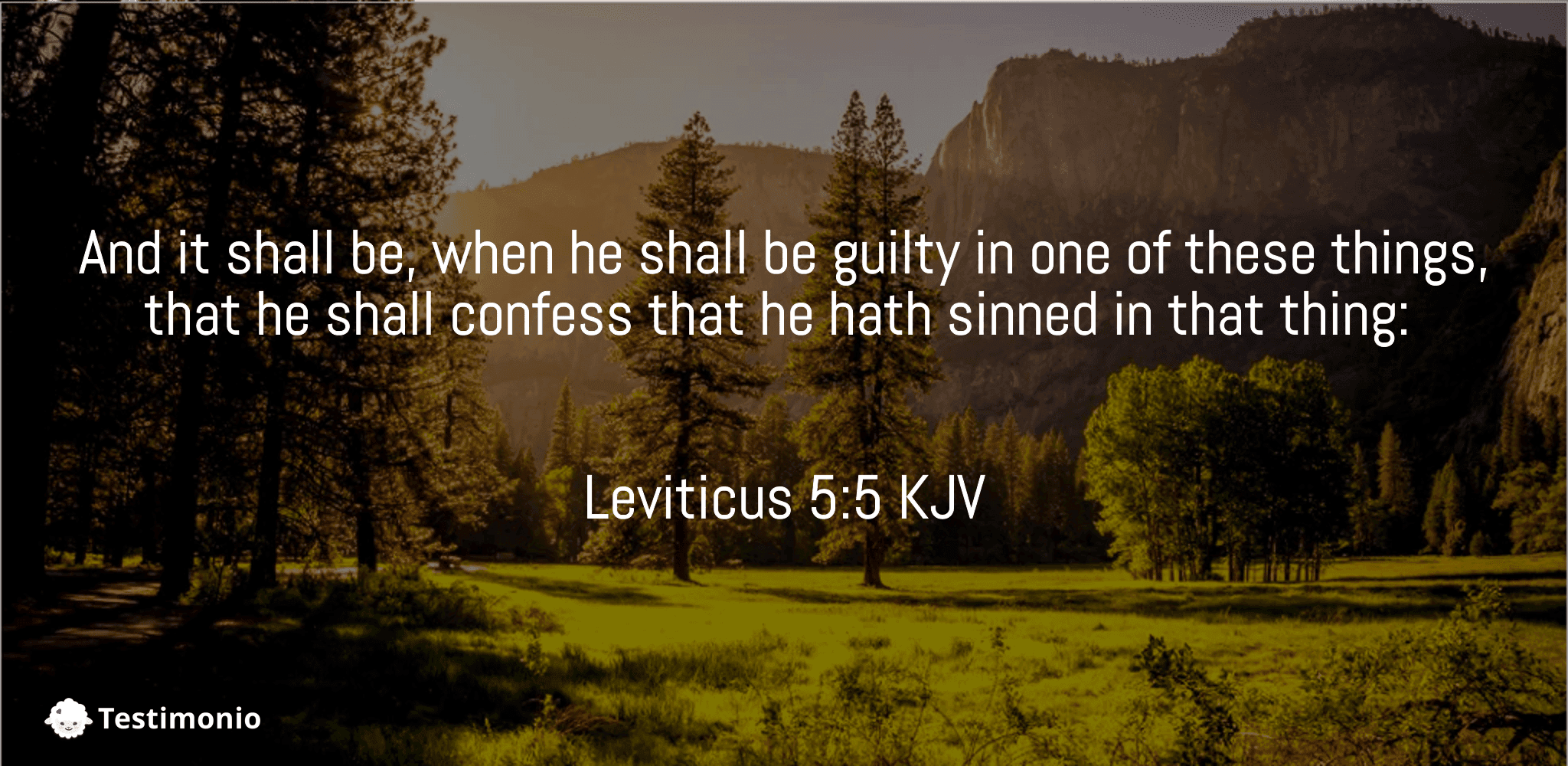 Leviticus 5:5