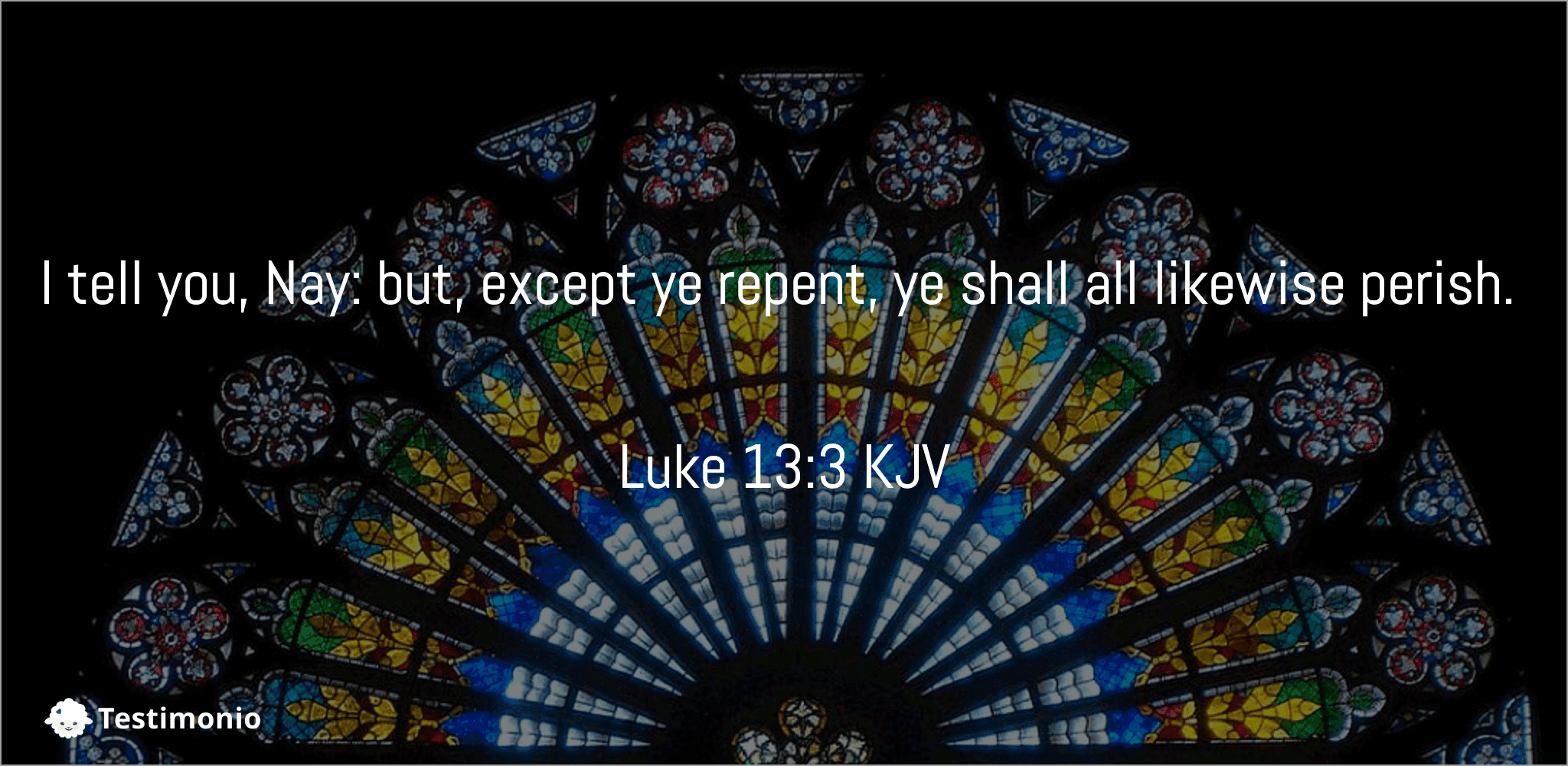 Luke 13:3