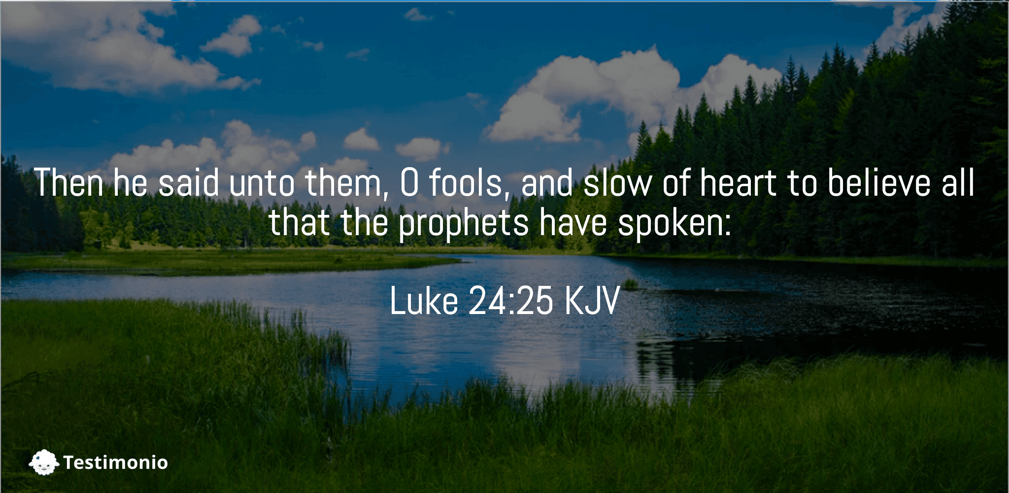 Luke 24:25