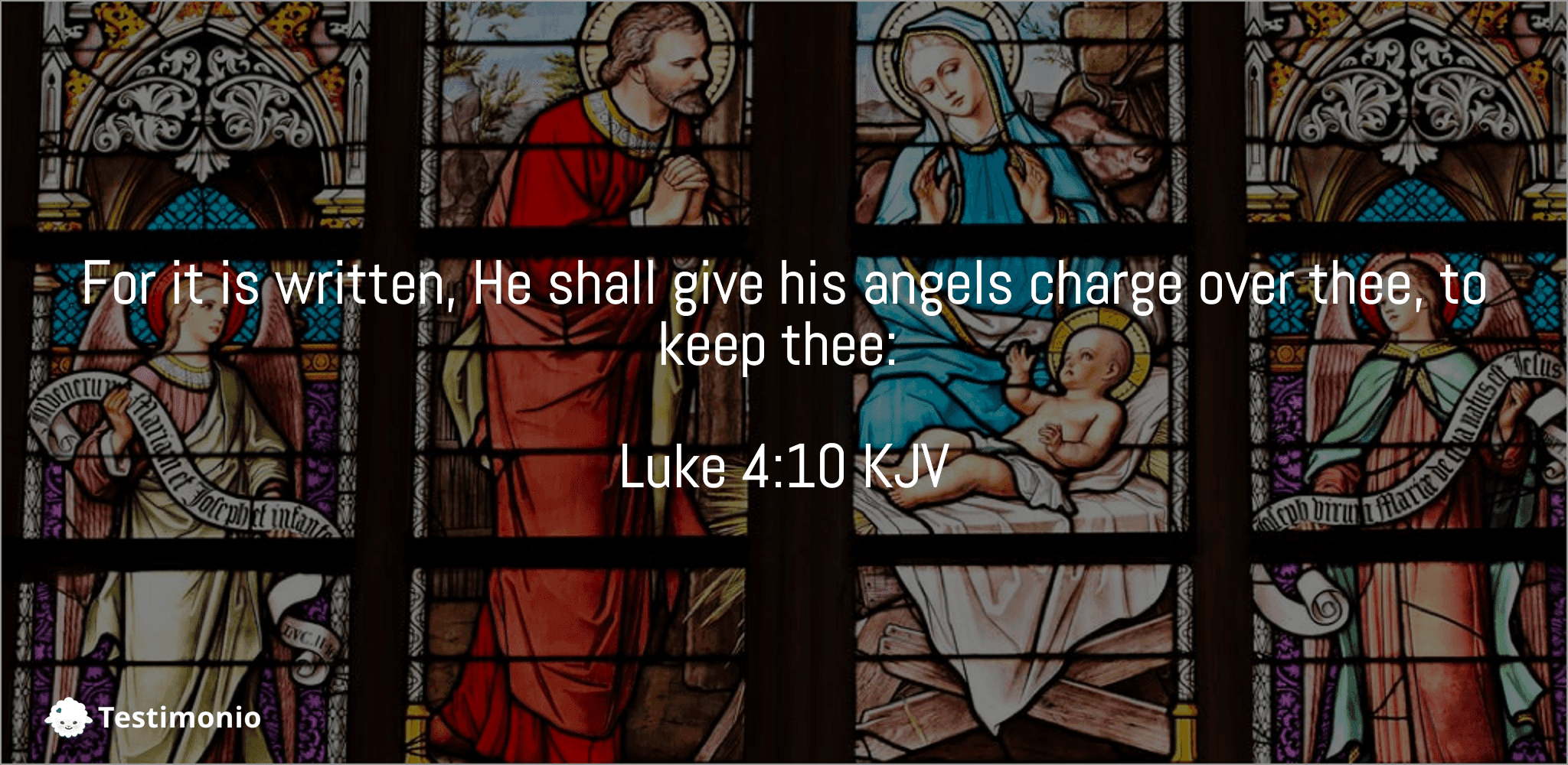 Luke 4:10