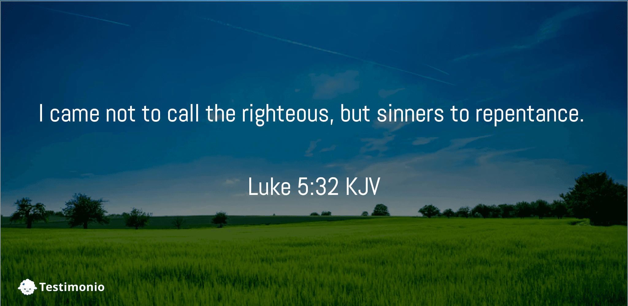 Luke 5:32