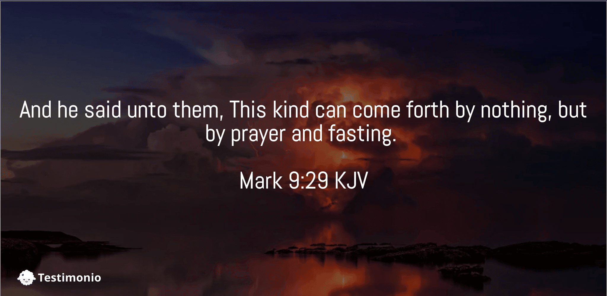 Mark 9:29