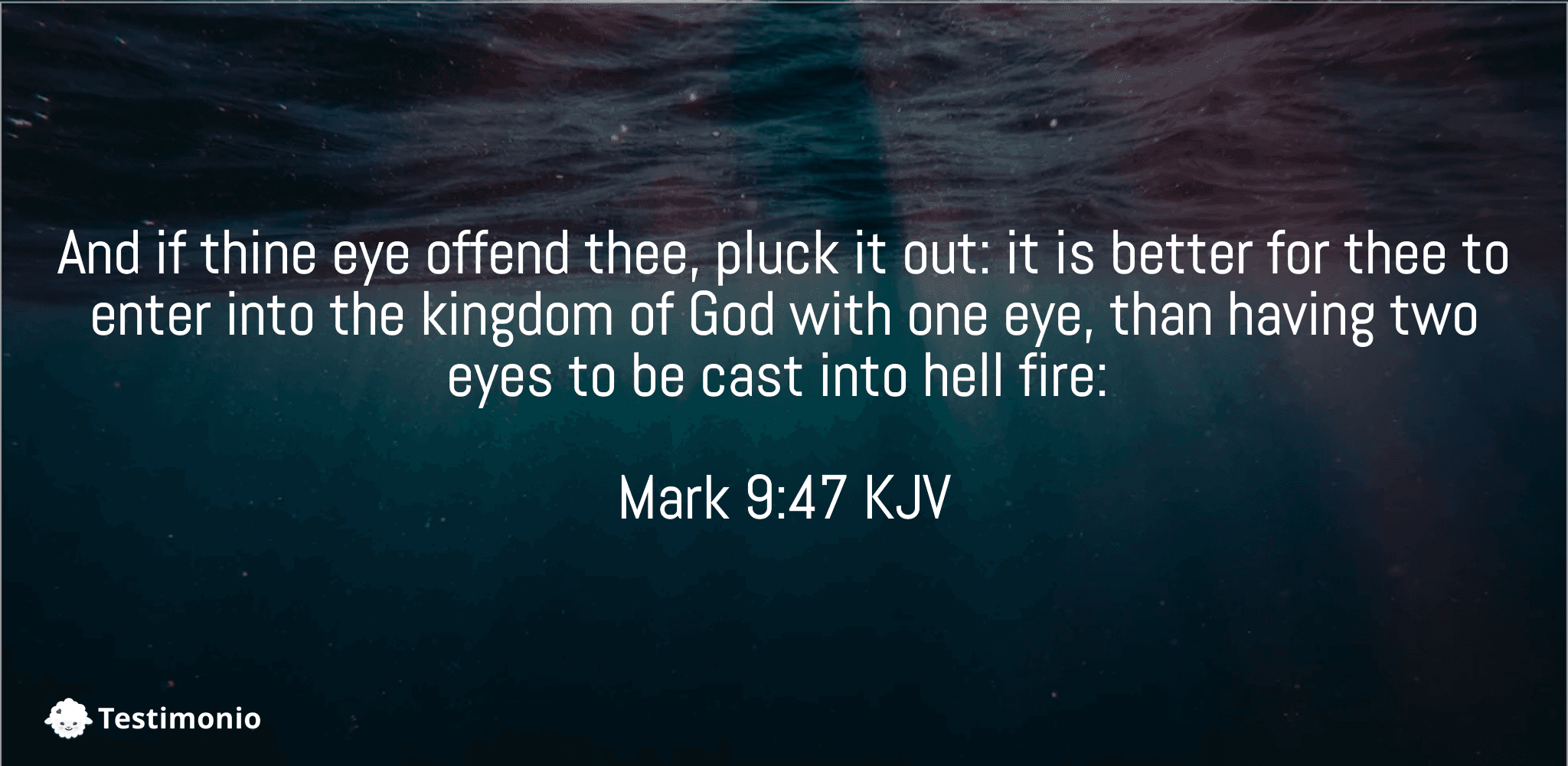 Mark 9:47