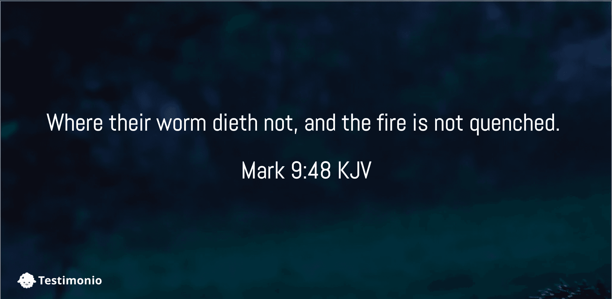 Mark 9:48