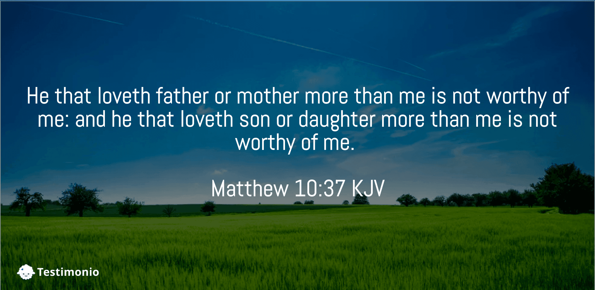 Matthew 10:37