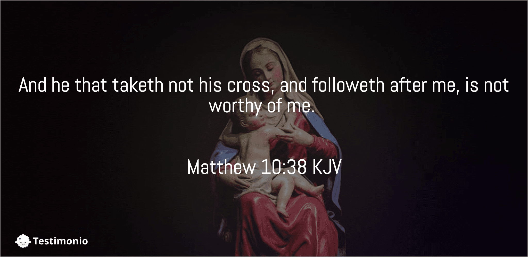 Matthew 10:38