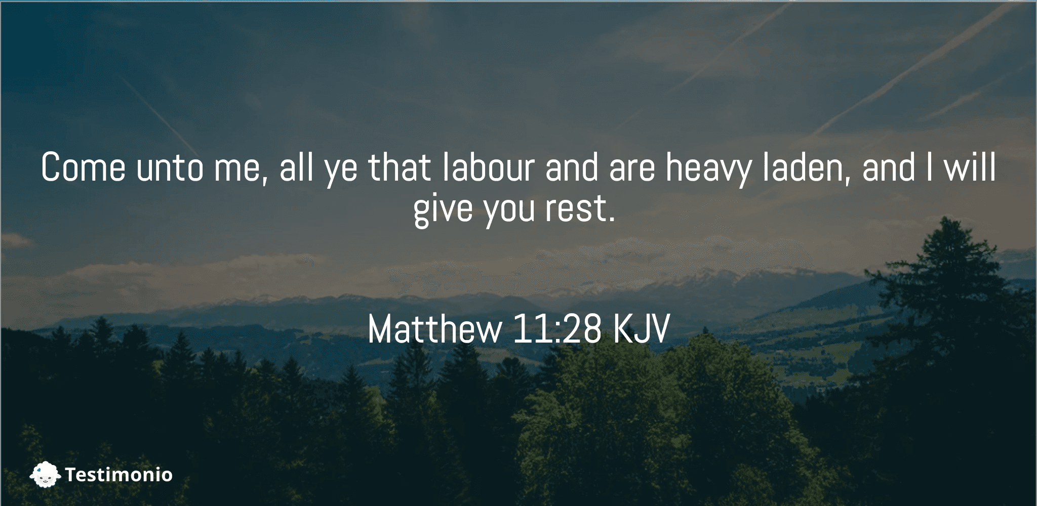 Matthew 11:28