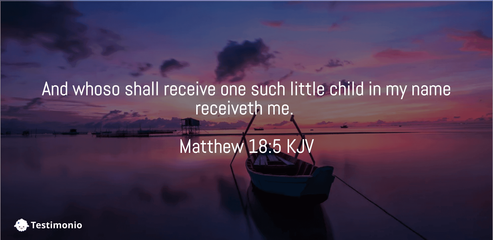 Matthew 18:5