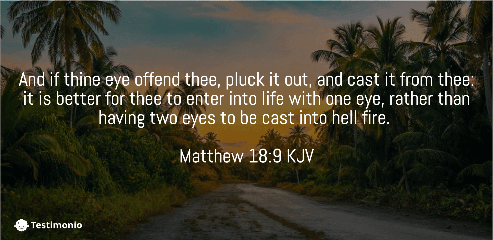 Matthew 18:9