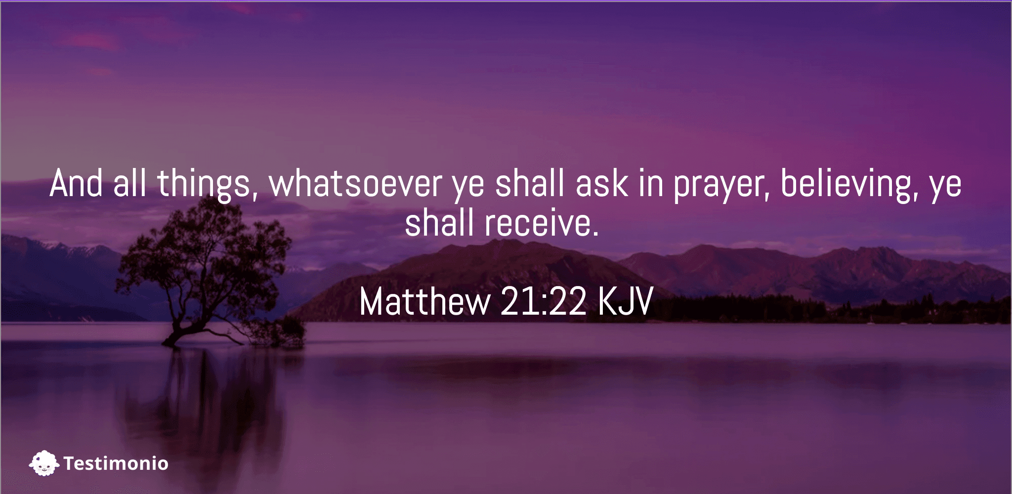Matthew 21:22