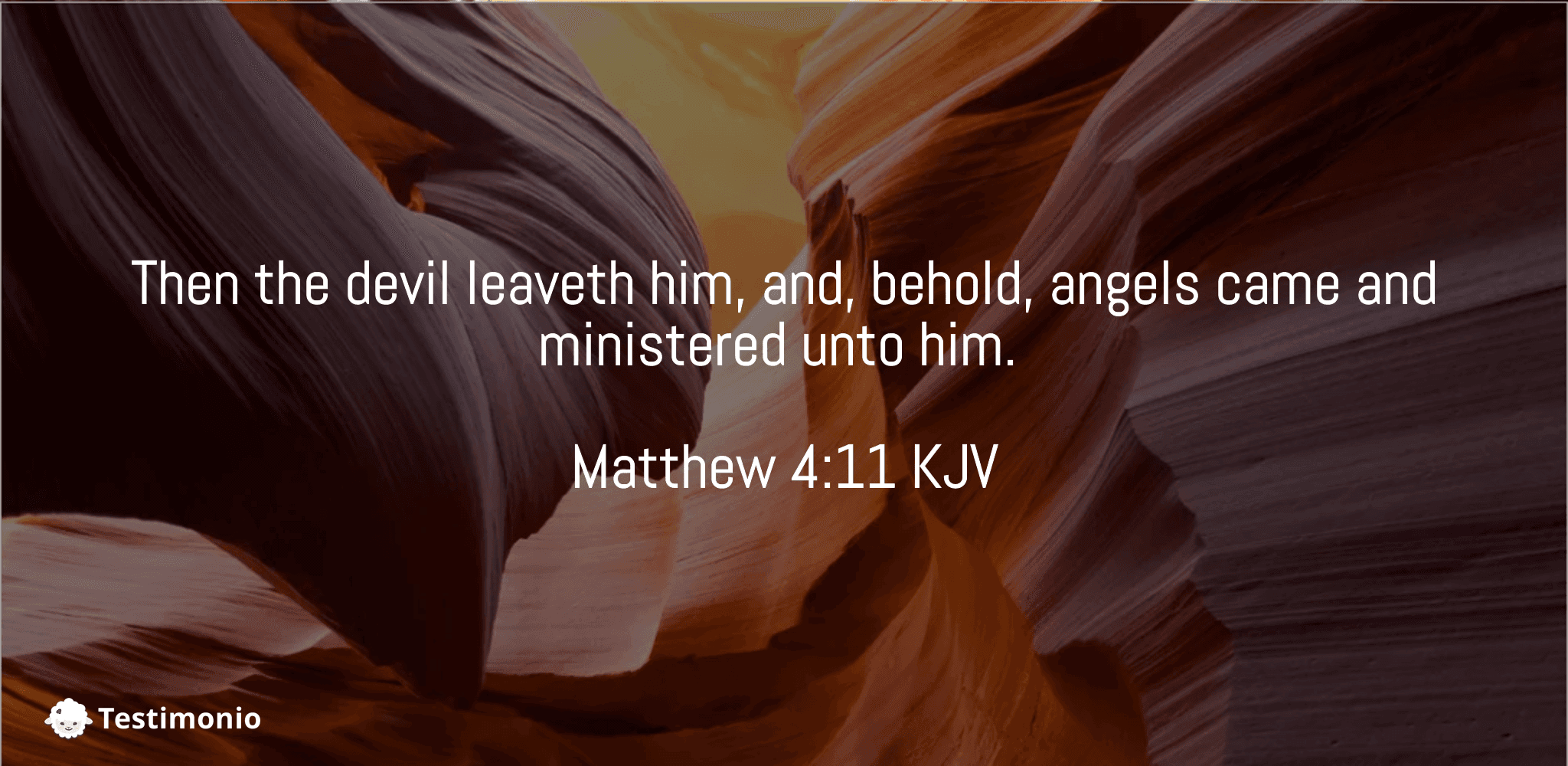 Matthew 4:11