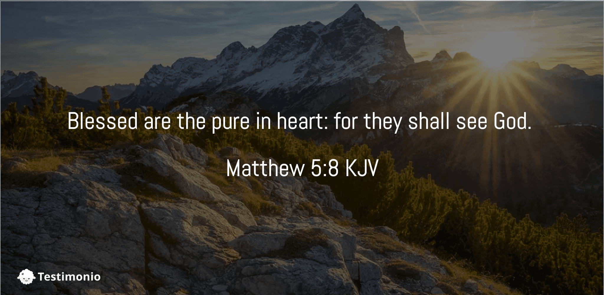Matthew 5:8