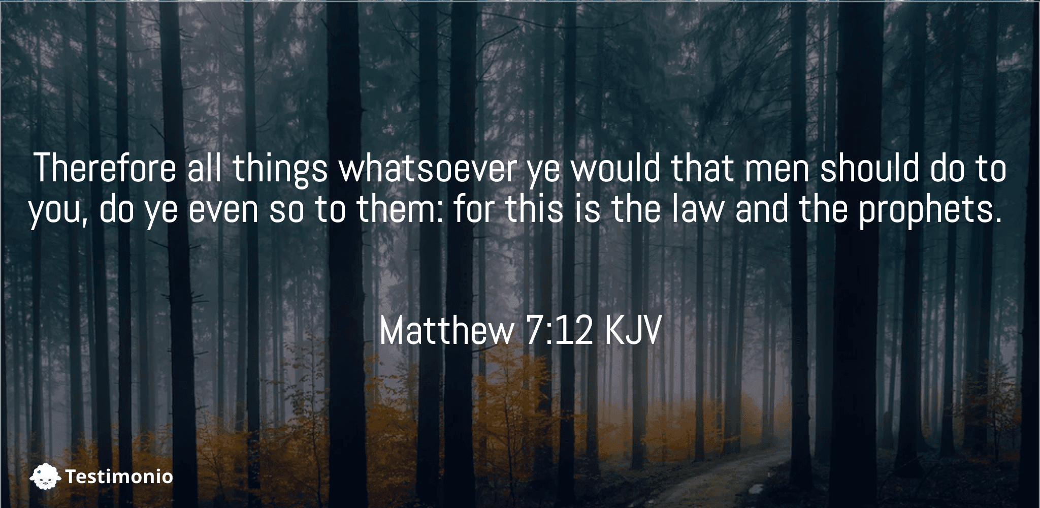 Matthew 7:12