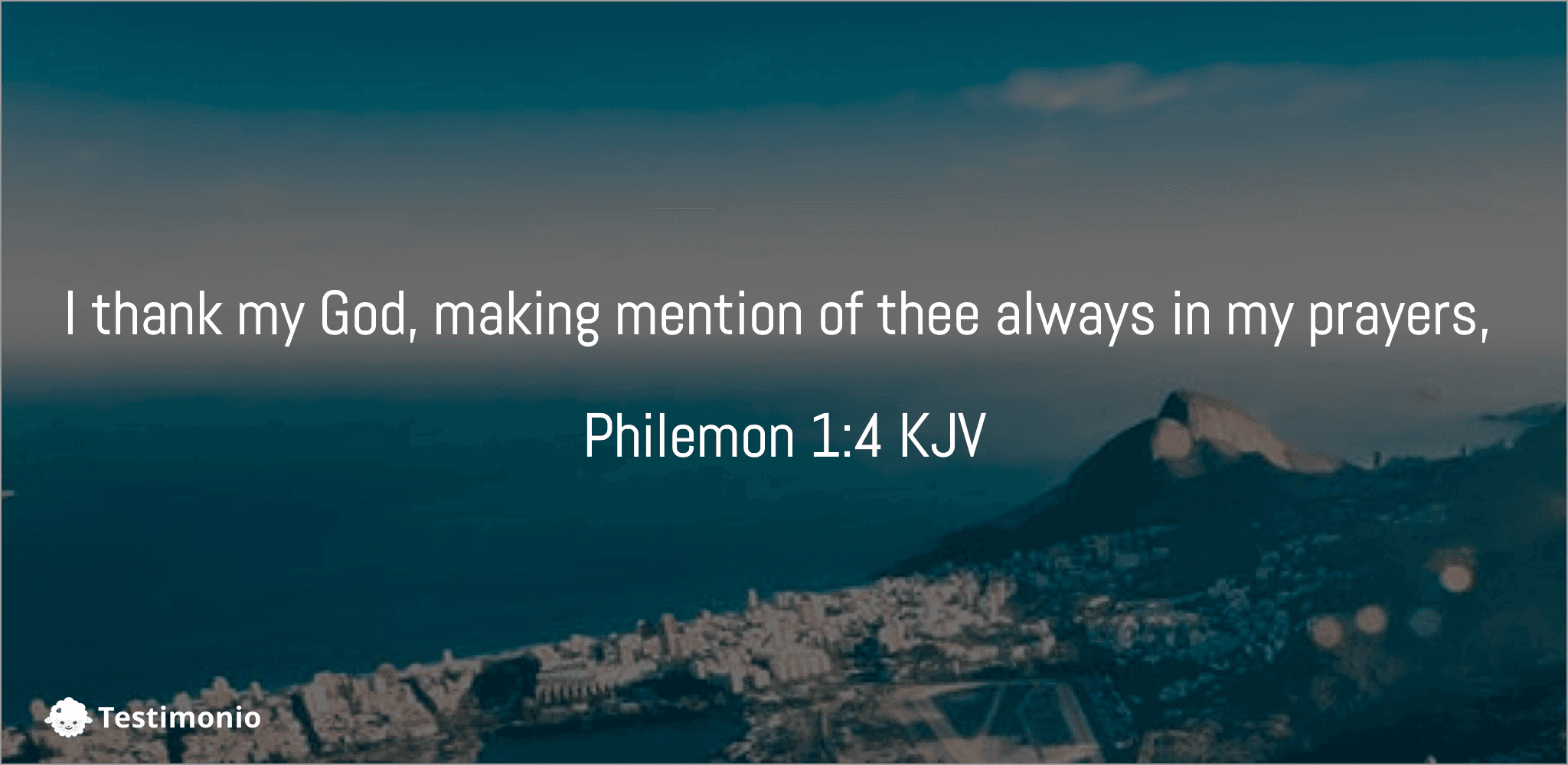 Philemon 1:4