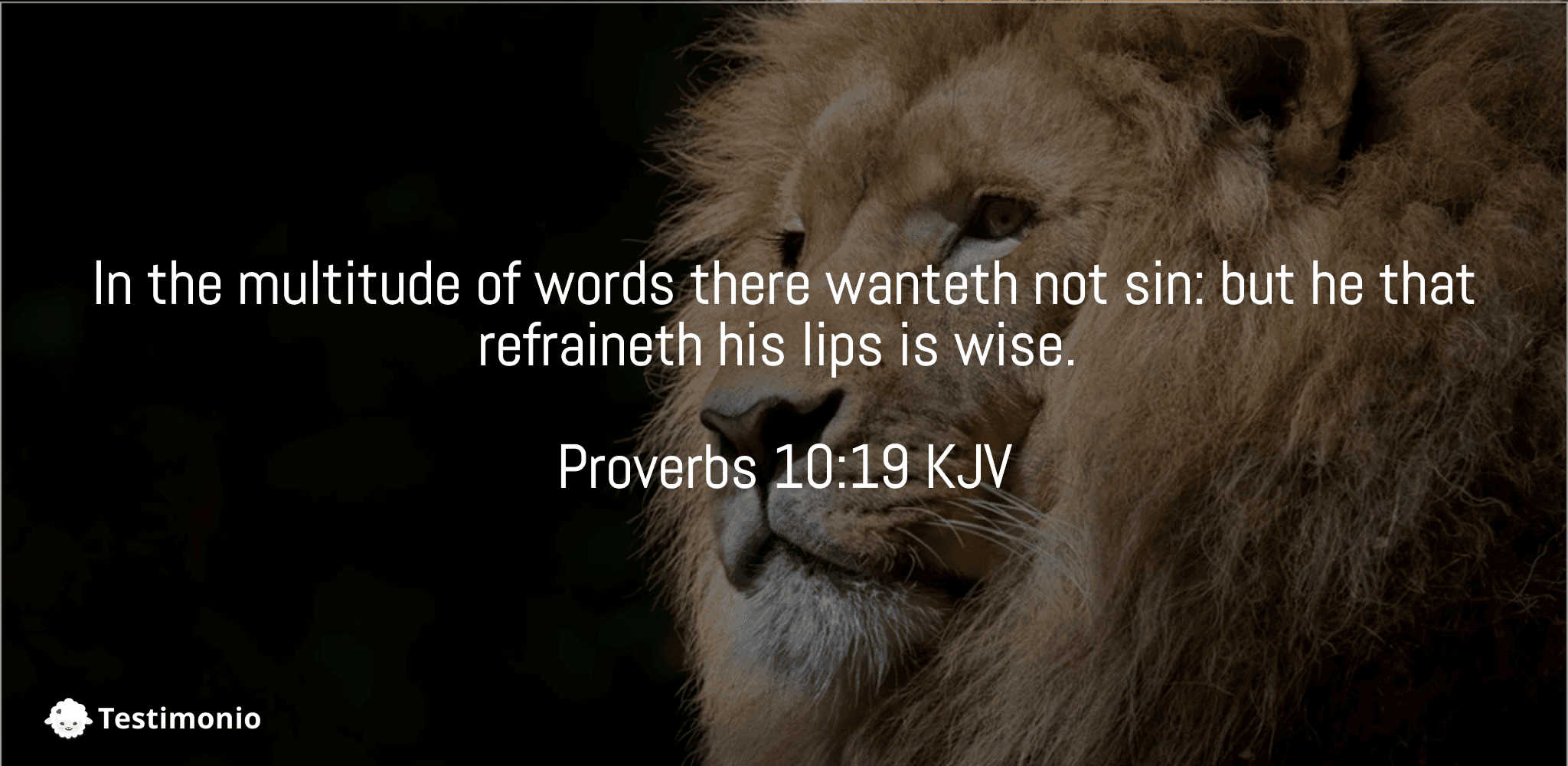 Proverbs 10:19