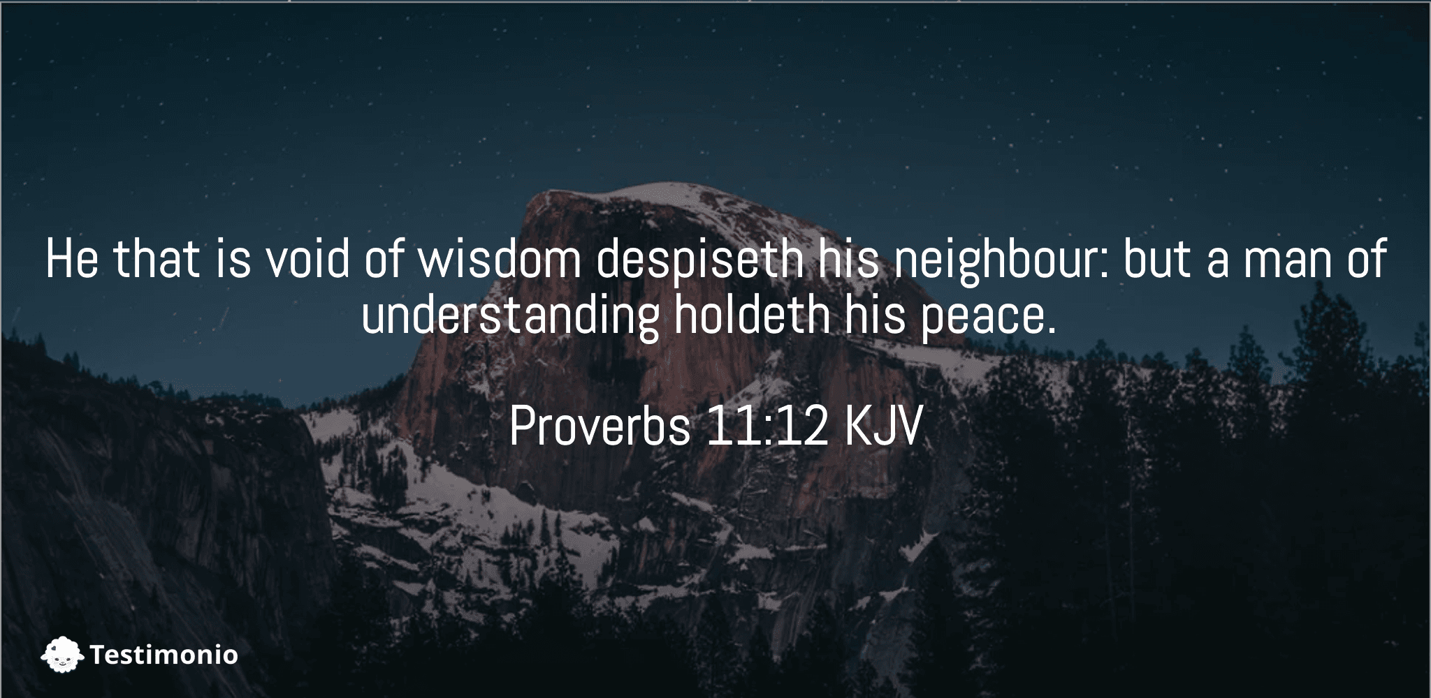 Proverbs 11:12
