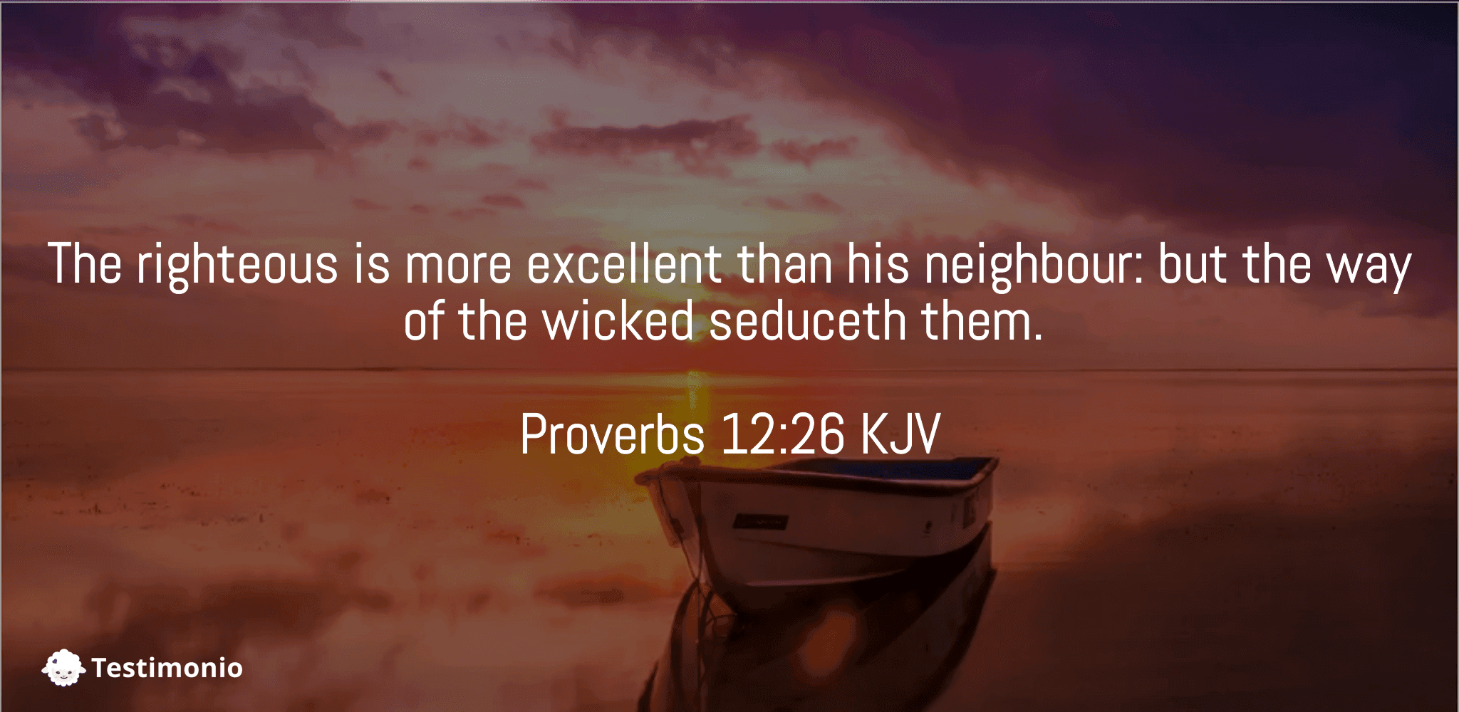 Proverbs 12:26