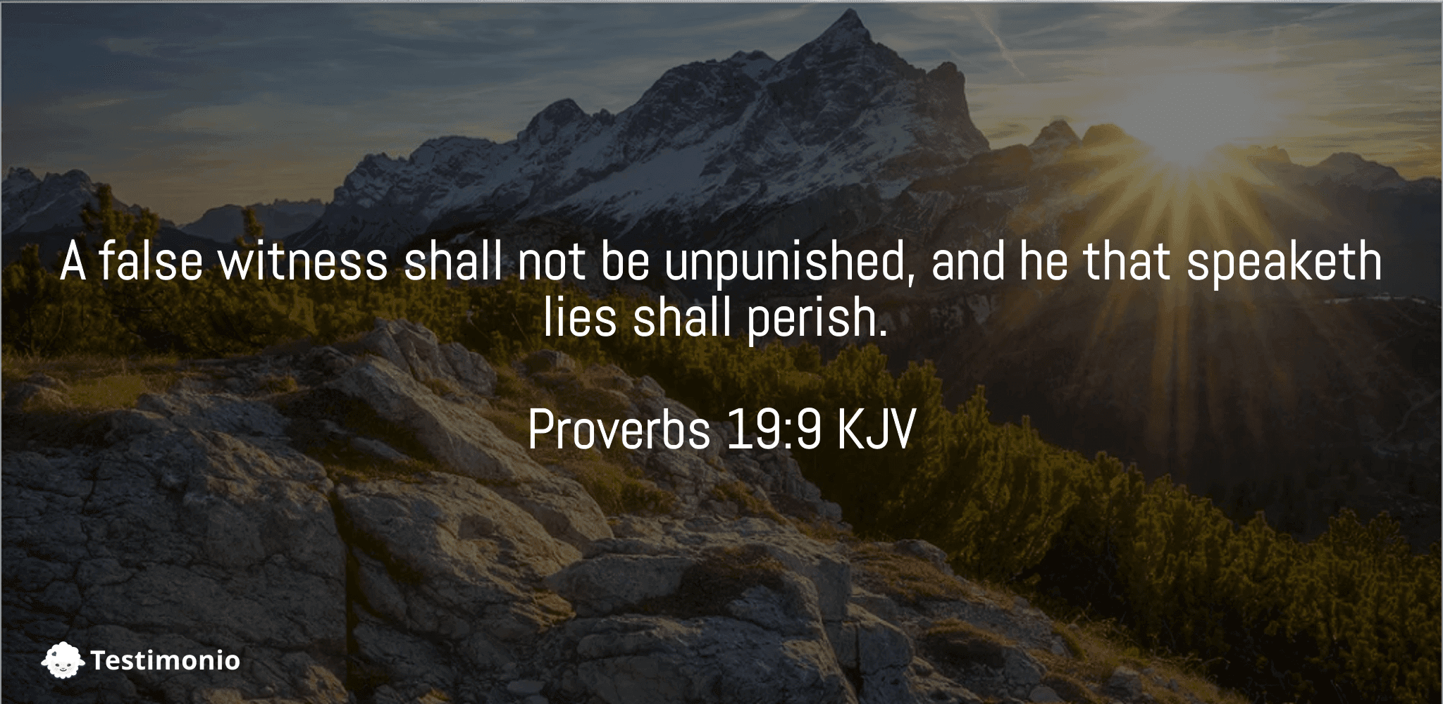 Proverbs 19:9