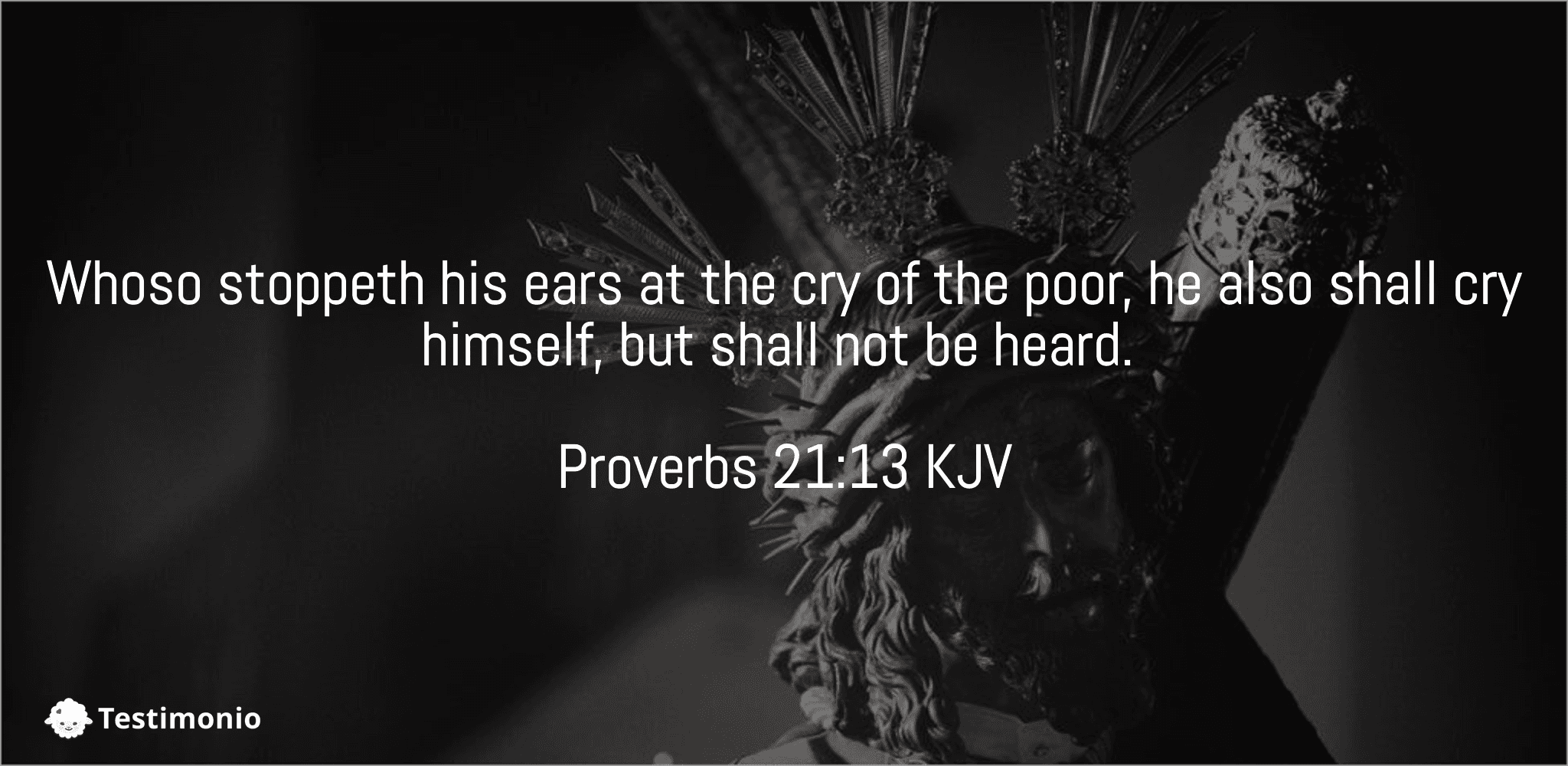 Proverbs 21:13