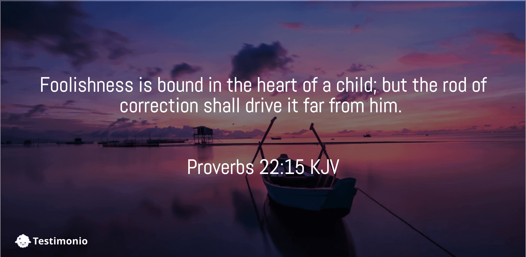 Proverbs 22:15